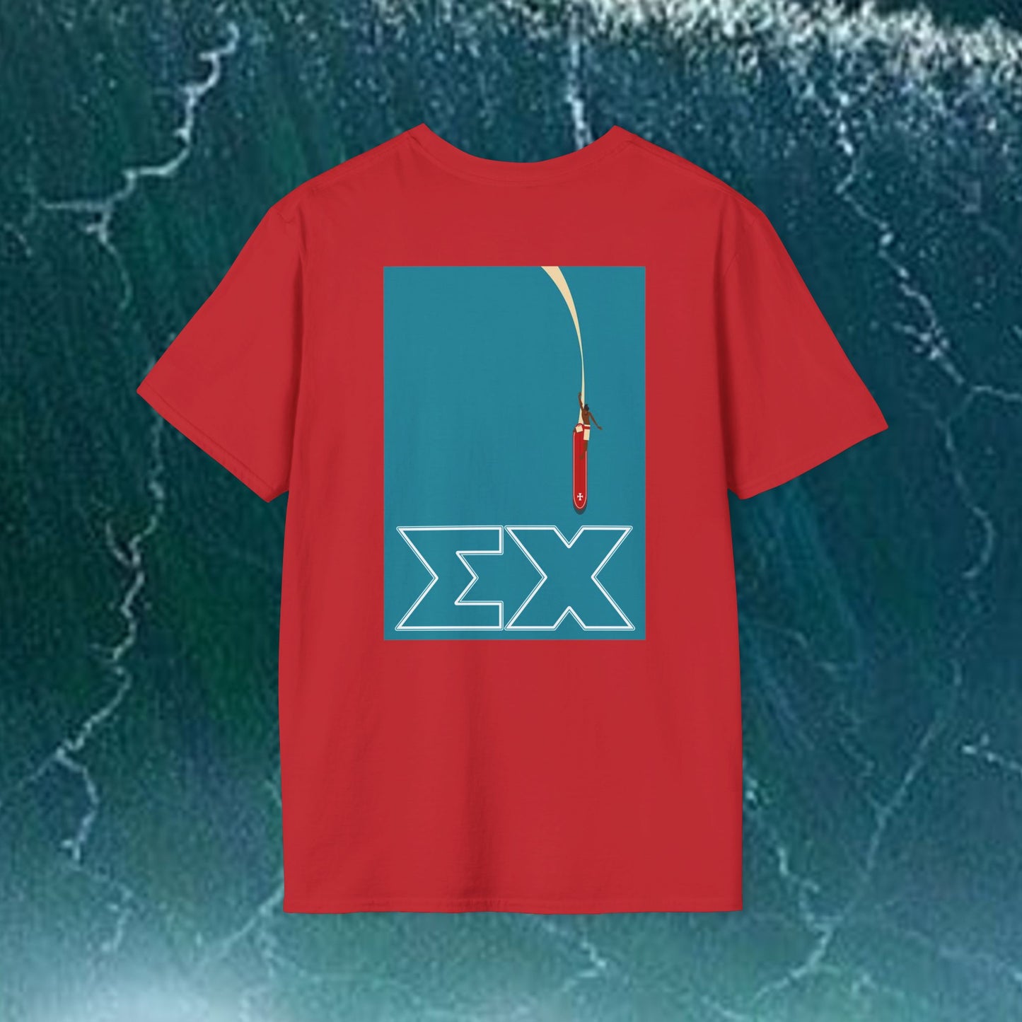 ΣΧ Surf Drop - T-Shirt