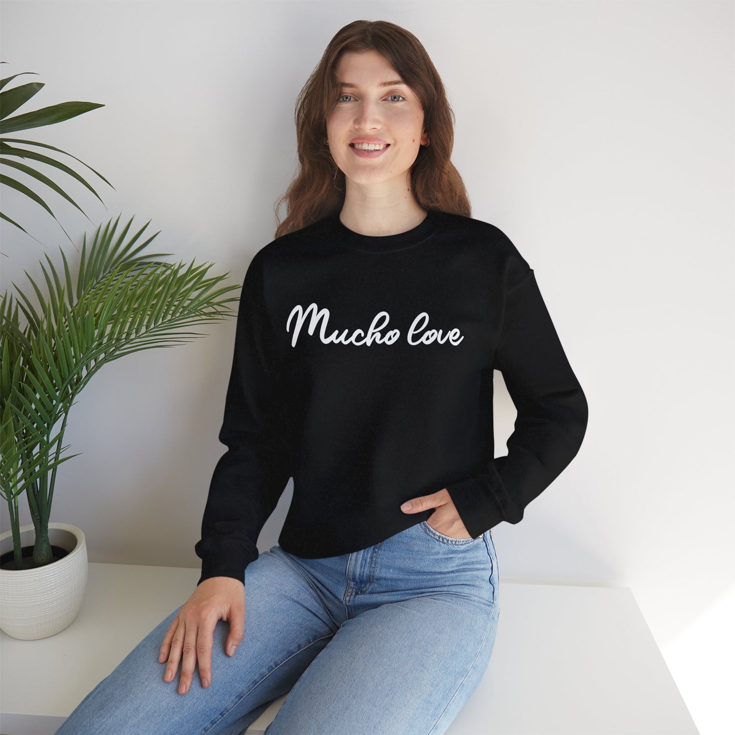 Mucho love Crewneck Sweatshirt