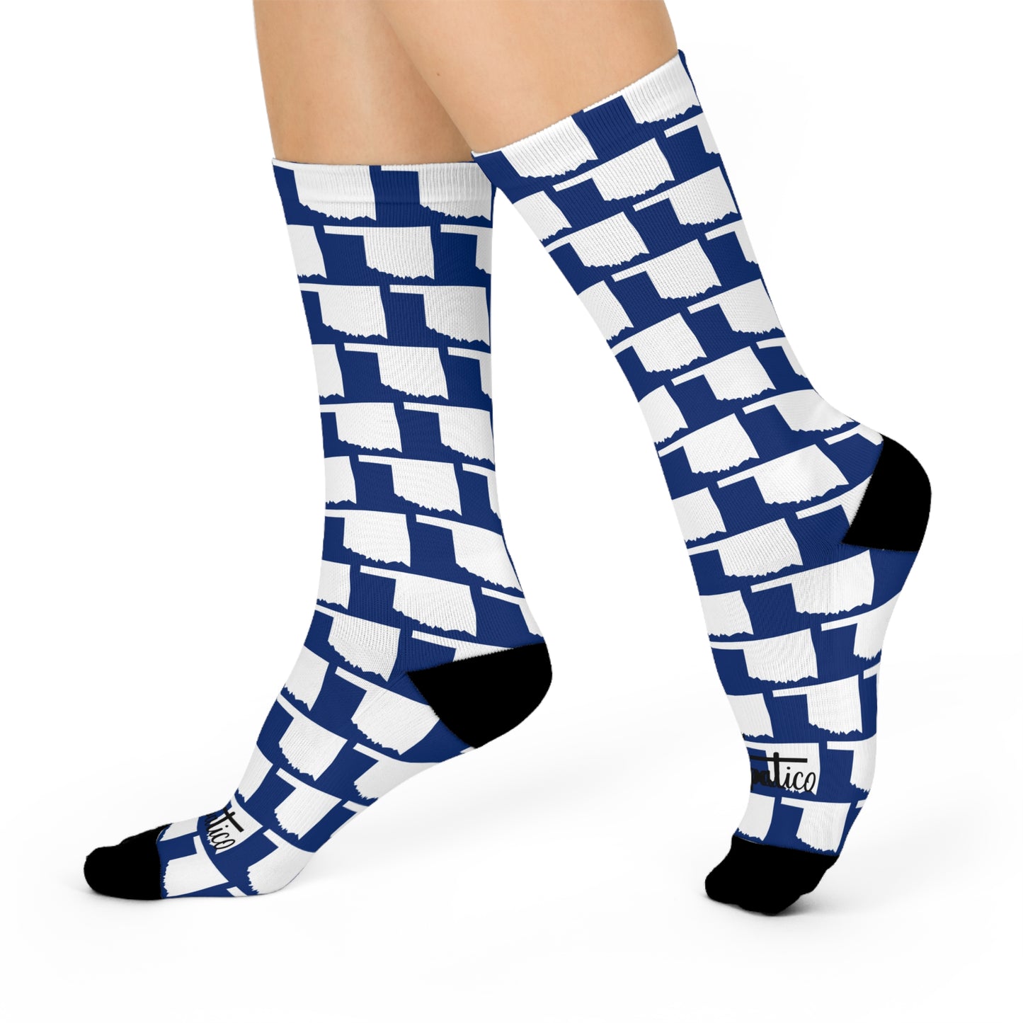 Tulsa Oklahoma - Cushioned Crew Socks