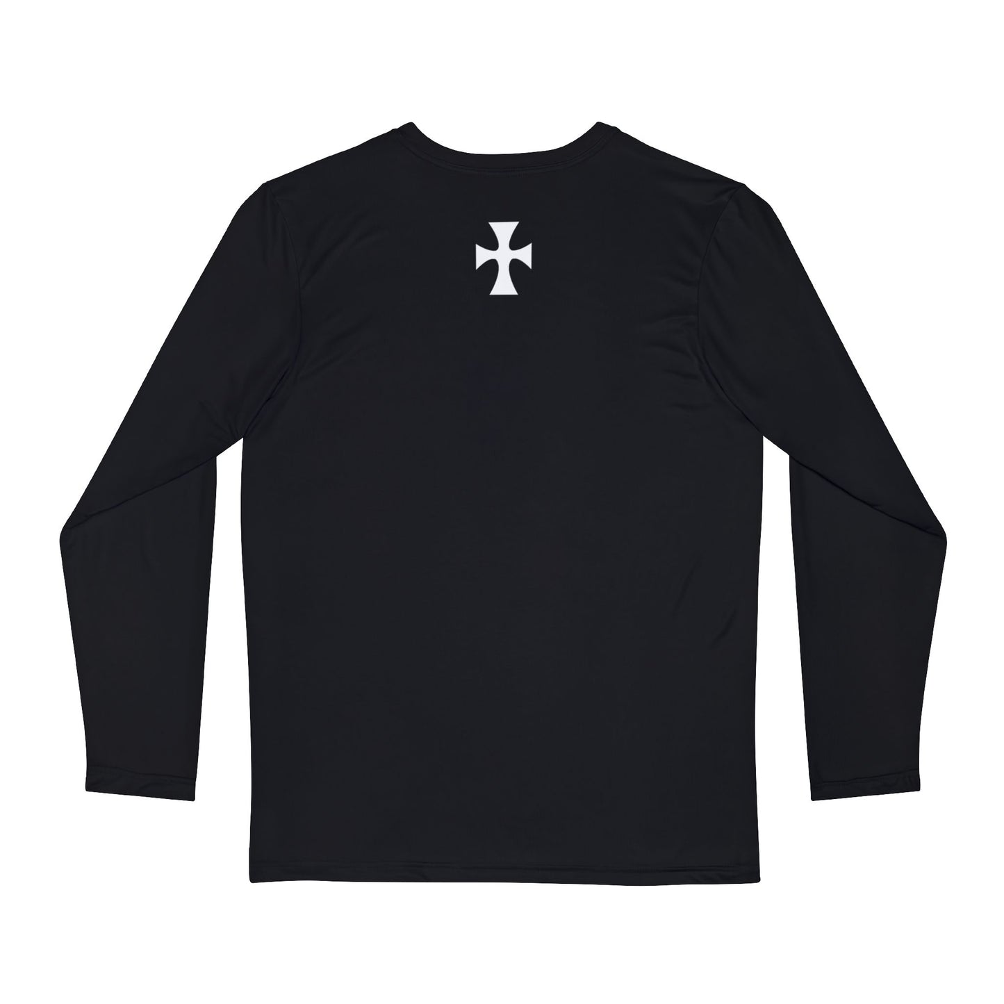 The Hinman – Black - Sigma Chi letters Long Sleeve Active T-Shirt