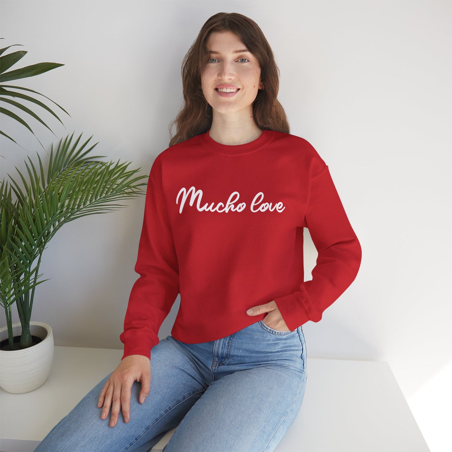 Mucho love Crewneck Sweatshirt