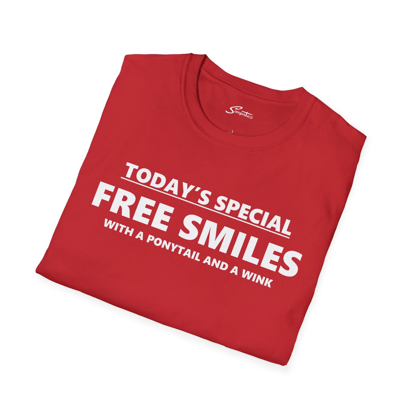 Free Smiles & Ponytail T-Shirt
