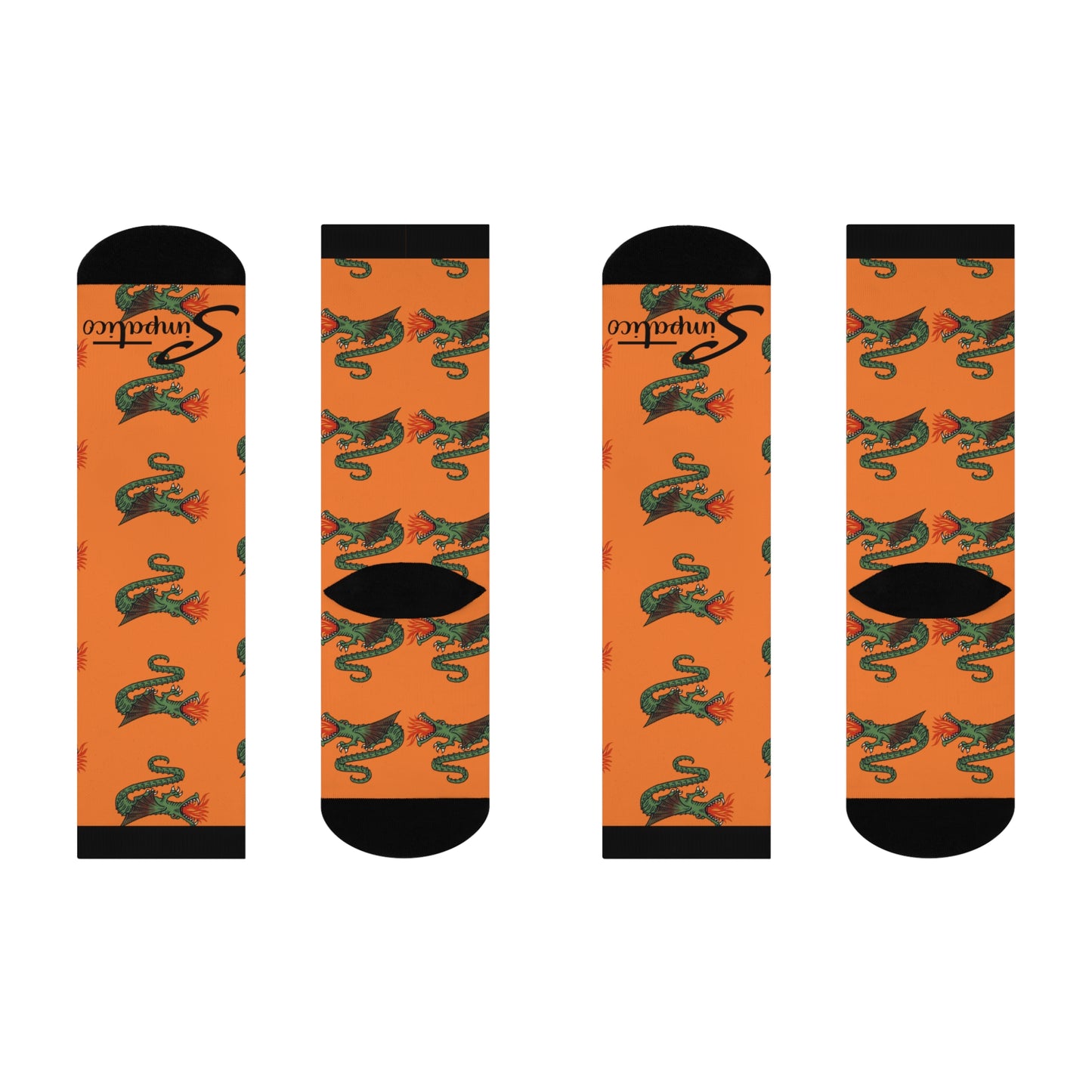 Dragon - Cushioned Crew Socks
