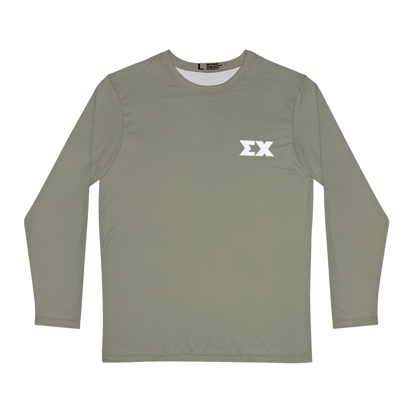 The Hinman – Loden - Sigma Chi letters Long Sleeve Active Shirt