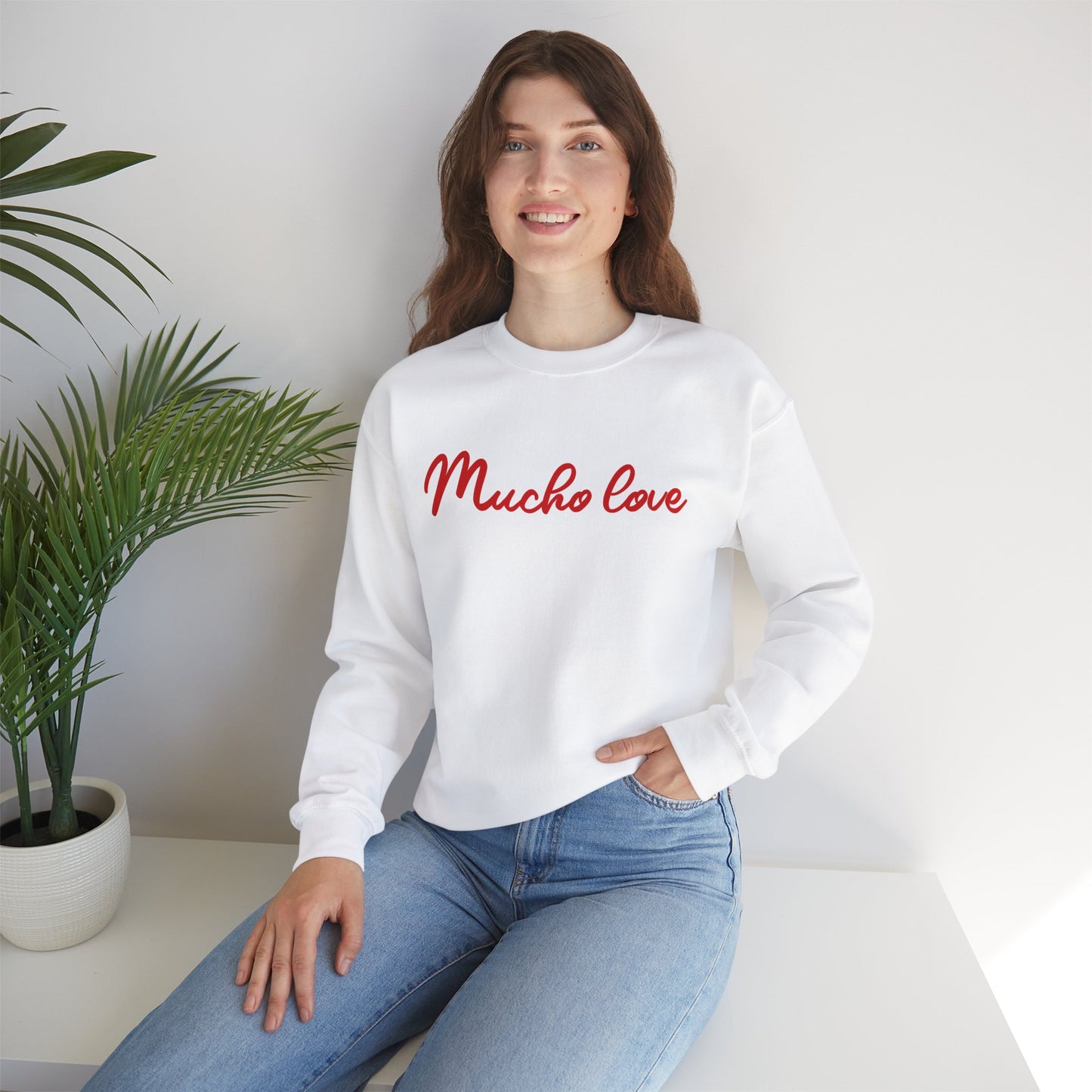 Mucho love Crewneck Sweatshirt