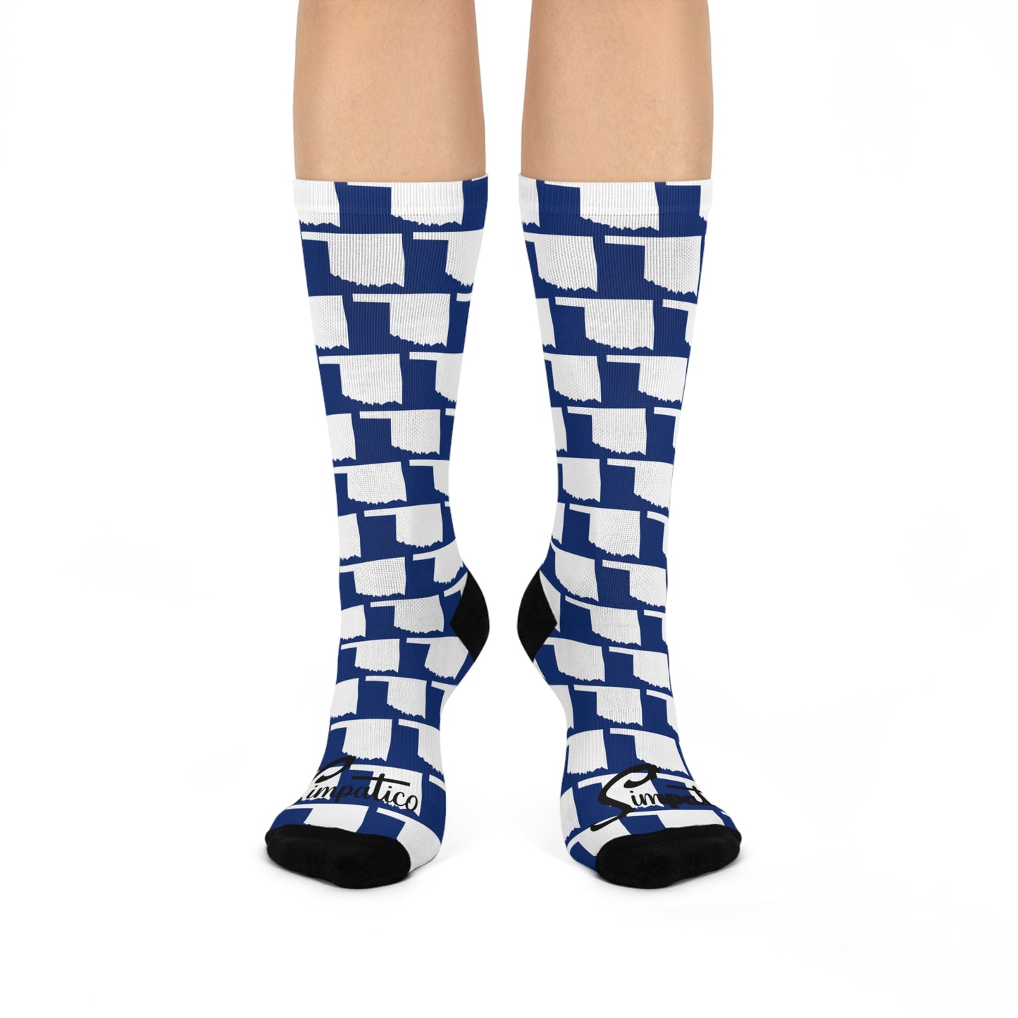 Tulsa Oklahoma - Cushioned Crew Socks