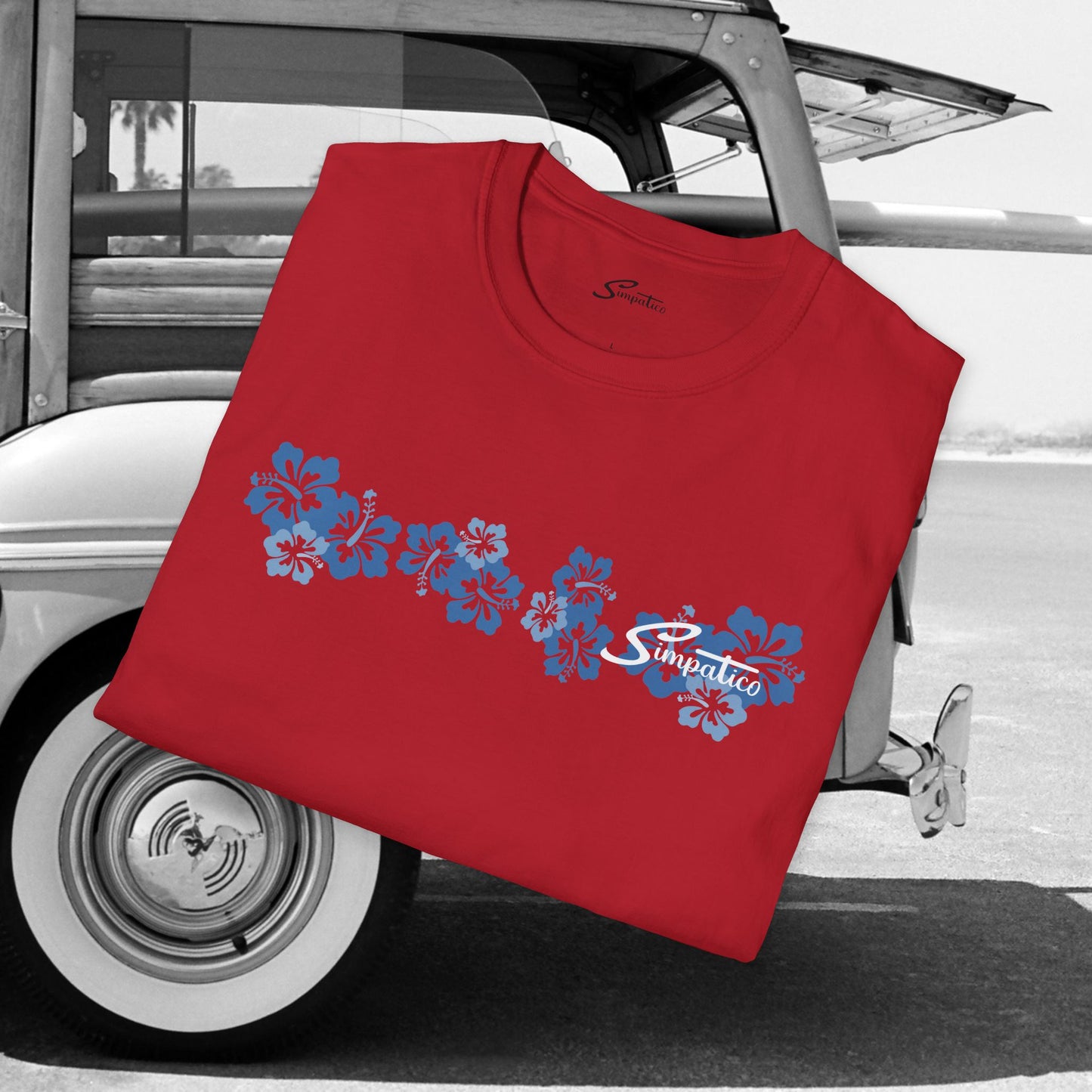 Simpatico Lei Stripe - T-Shirt