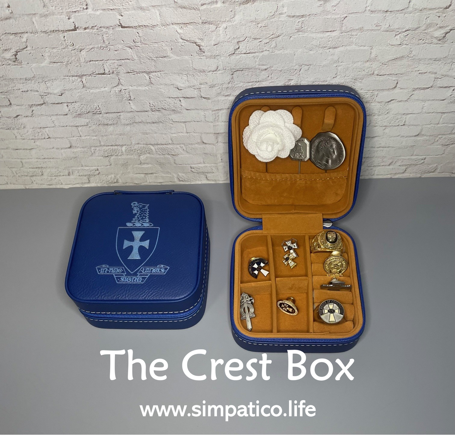 The Sigma Chi Crest Box