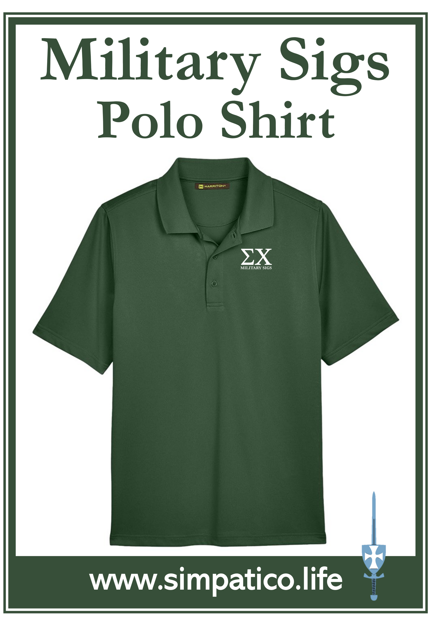 ΣΧ Military Sigs – Polo Shirts