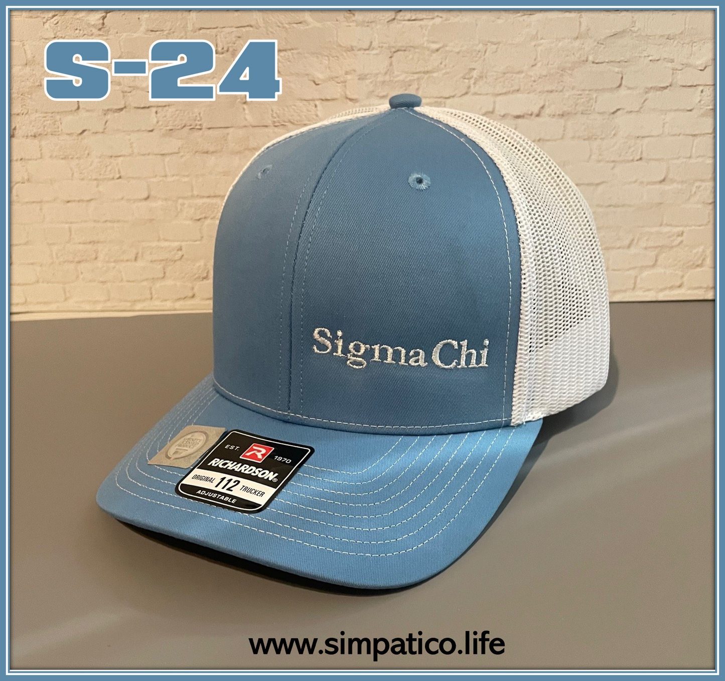 S-24 Sigma Chi Trucker Hat