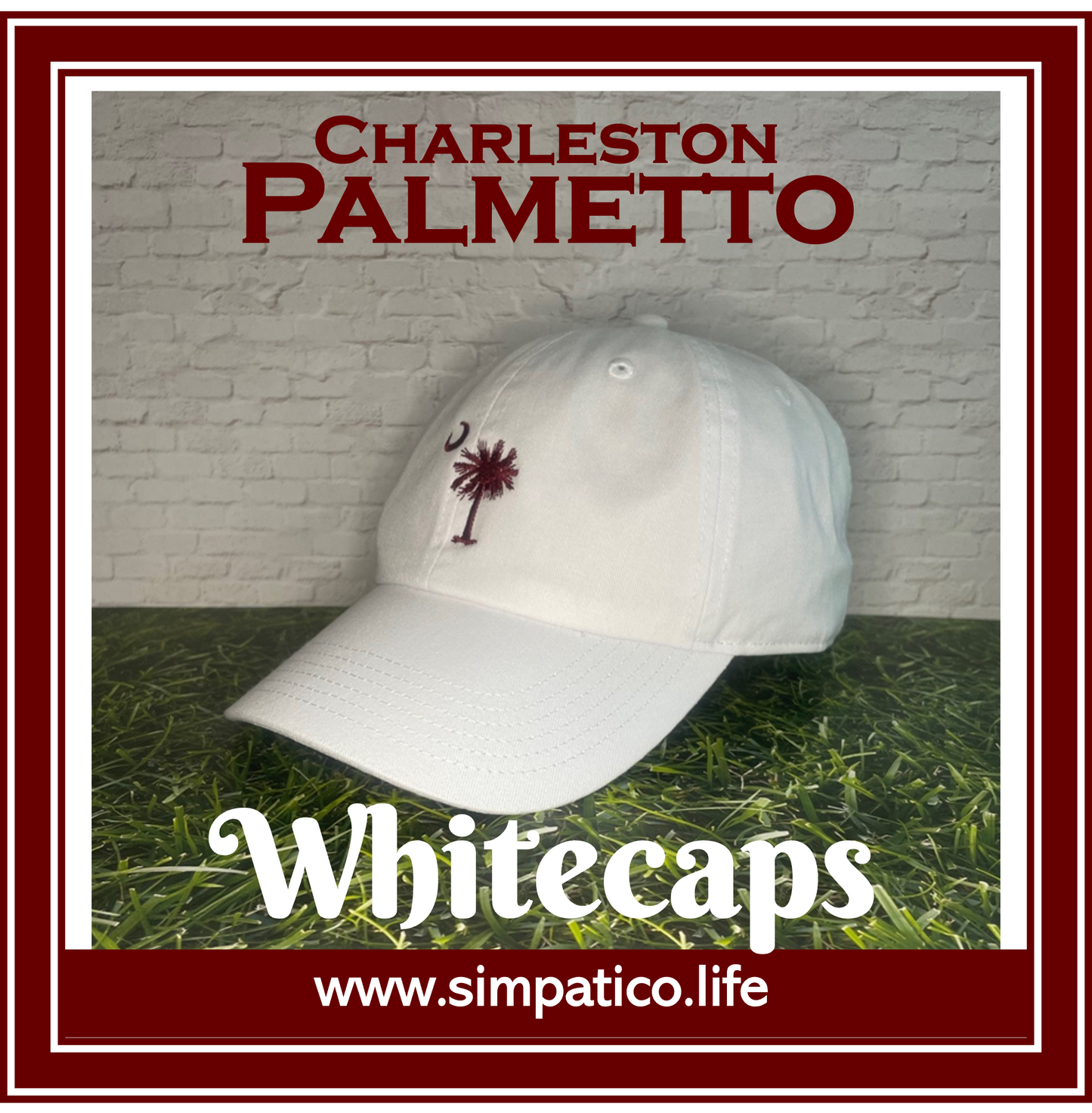 Charleston Palmetto - Whitecaps Collection