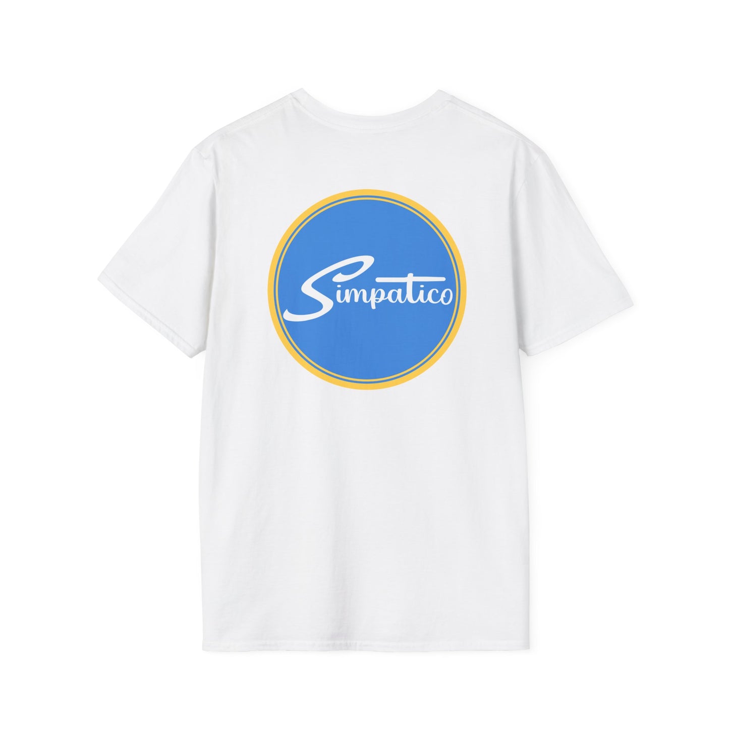 Simpatico High St Gold n Blue Stripe - T-Shirt