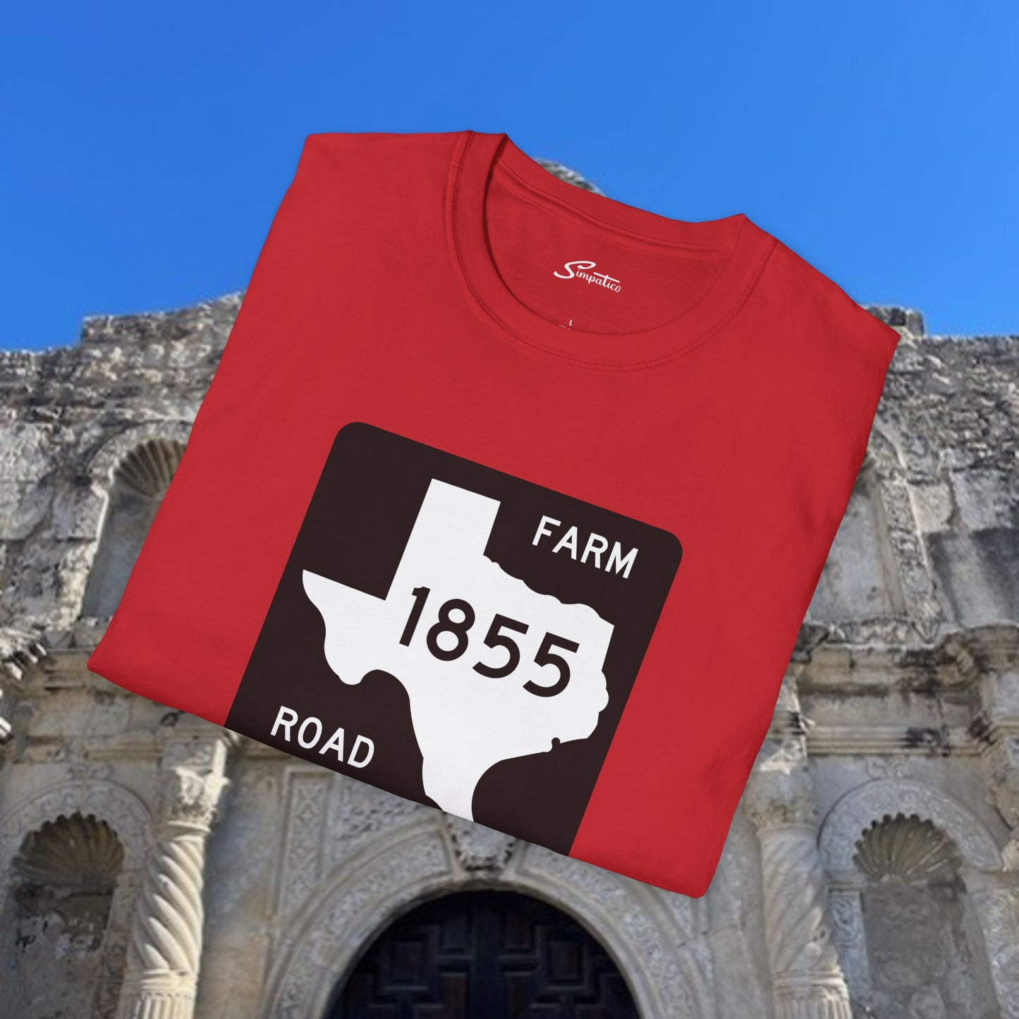 Texas FM Road 1855 - T-Shirt