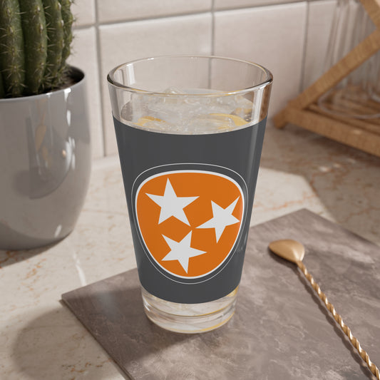 Smokey Tennesseee Tri Star - Mixing Glass, 16oz
