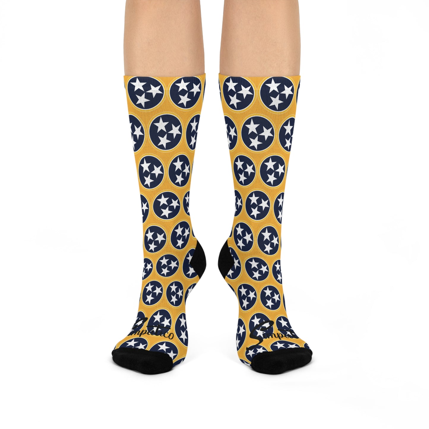Chattanooga, Tennessee Volunteer - Cushioned Crew Socks