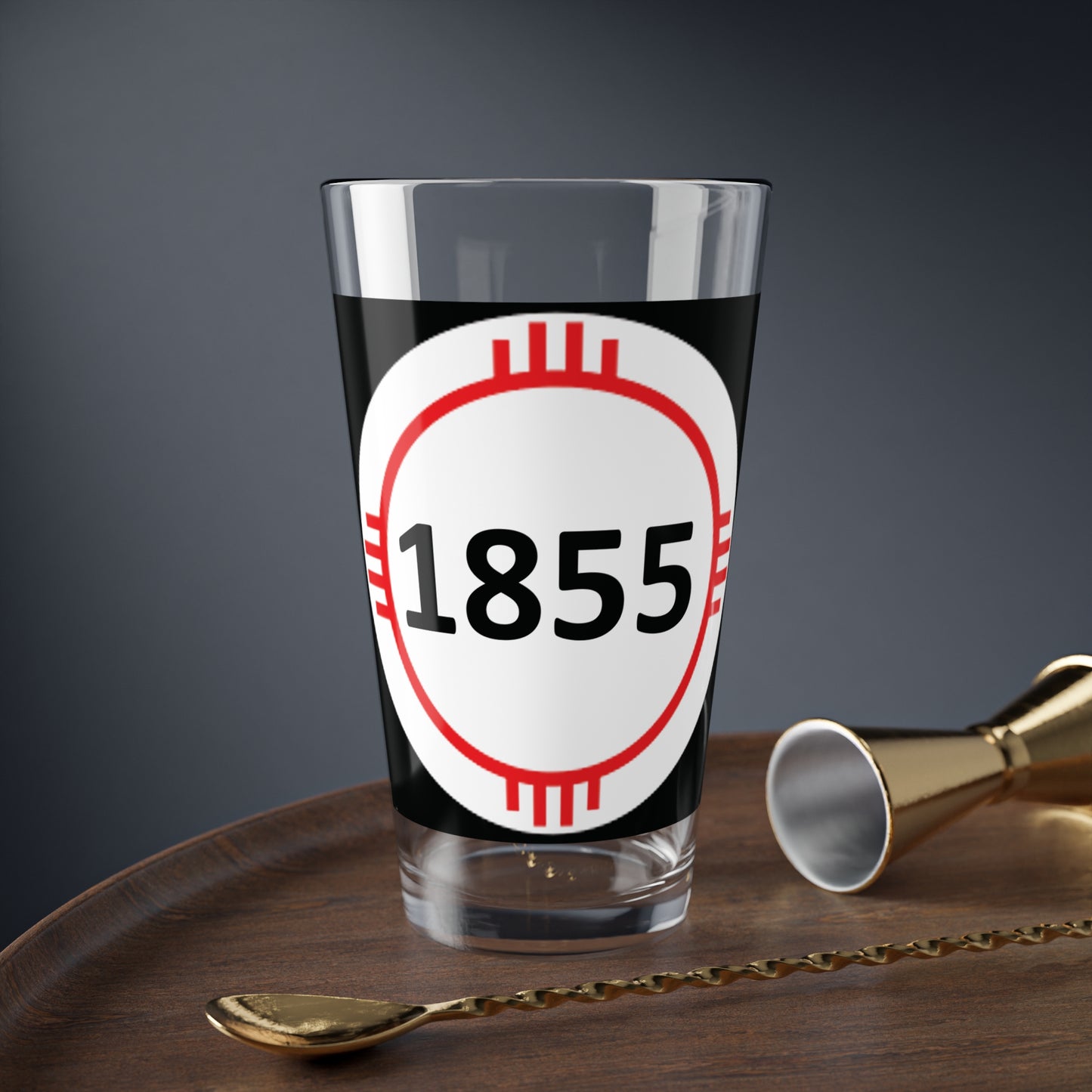 New Mexico 1855 - Mixing Glass, 16oz