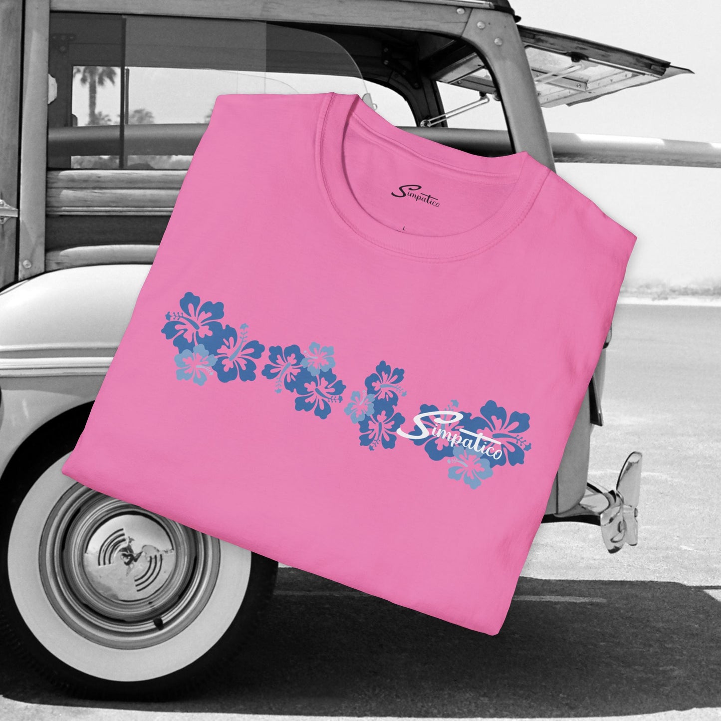 Simpatico Lei Stripe - T-Shirt