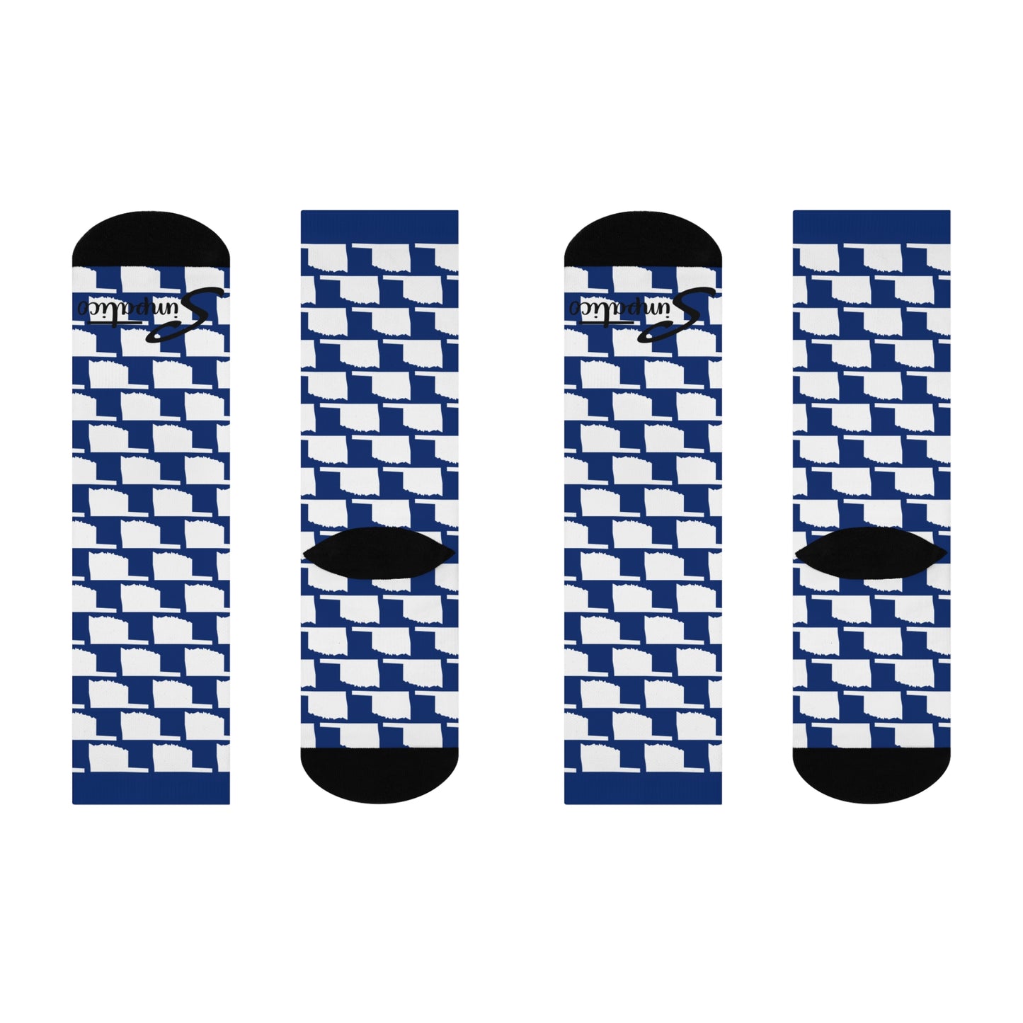 Tulsa Oklahoma - Cushioned Crew Socks