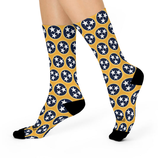 Chattanooga, Tennessee Volunteer - Cushioned Crew Socks