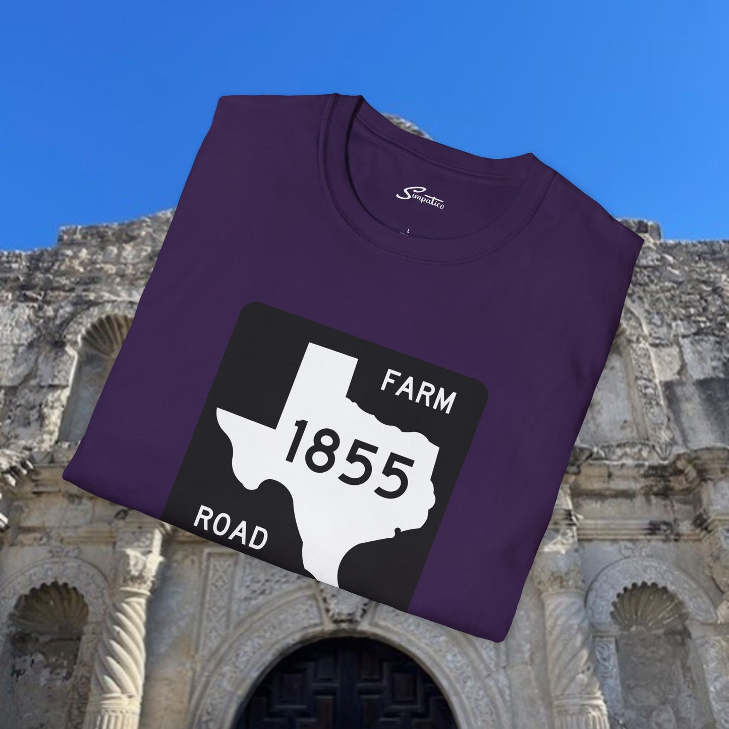 Texas FM Road 1855 - T-Shirt