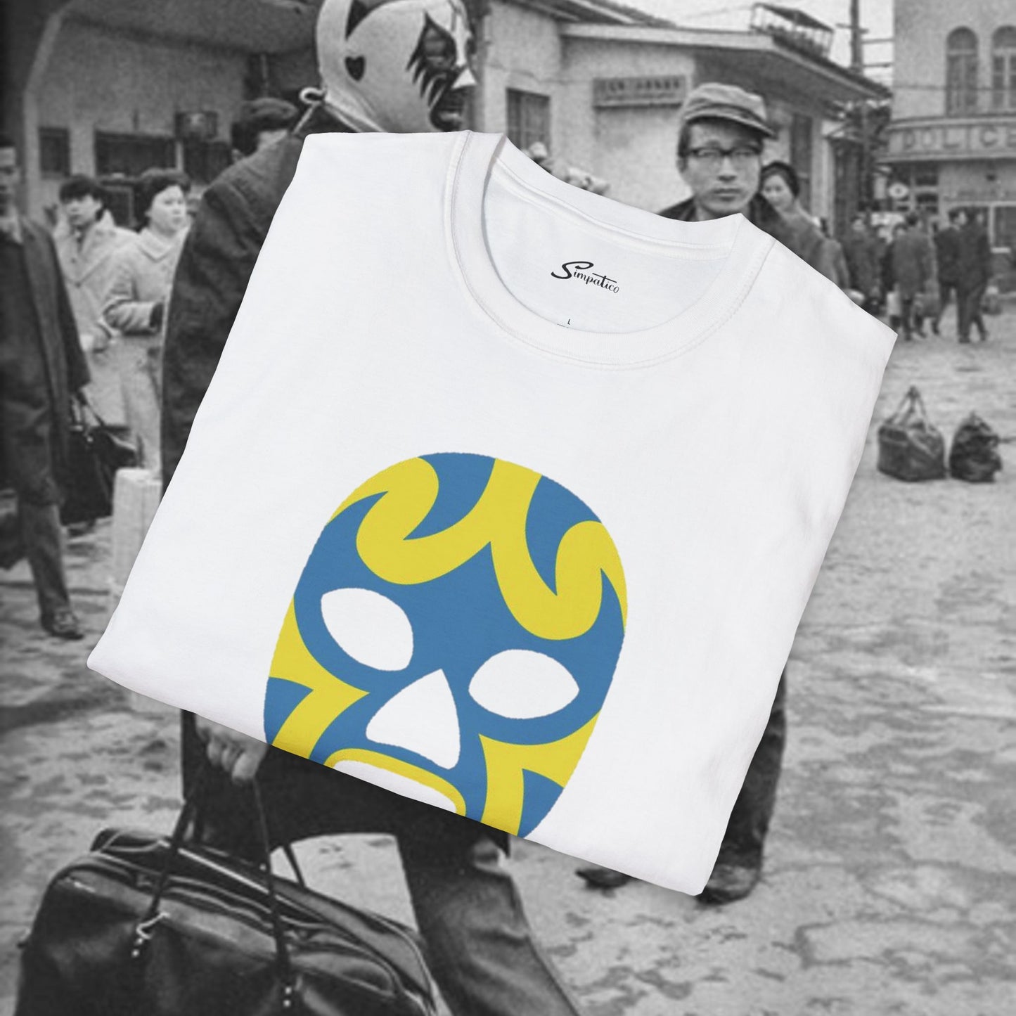 Luchador Azul – T-Shirt