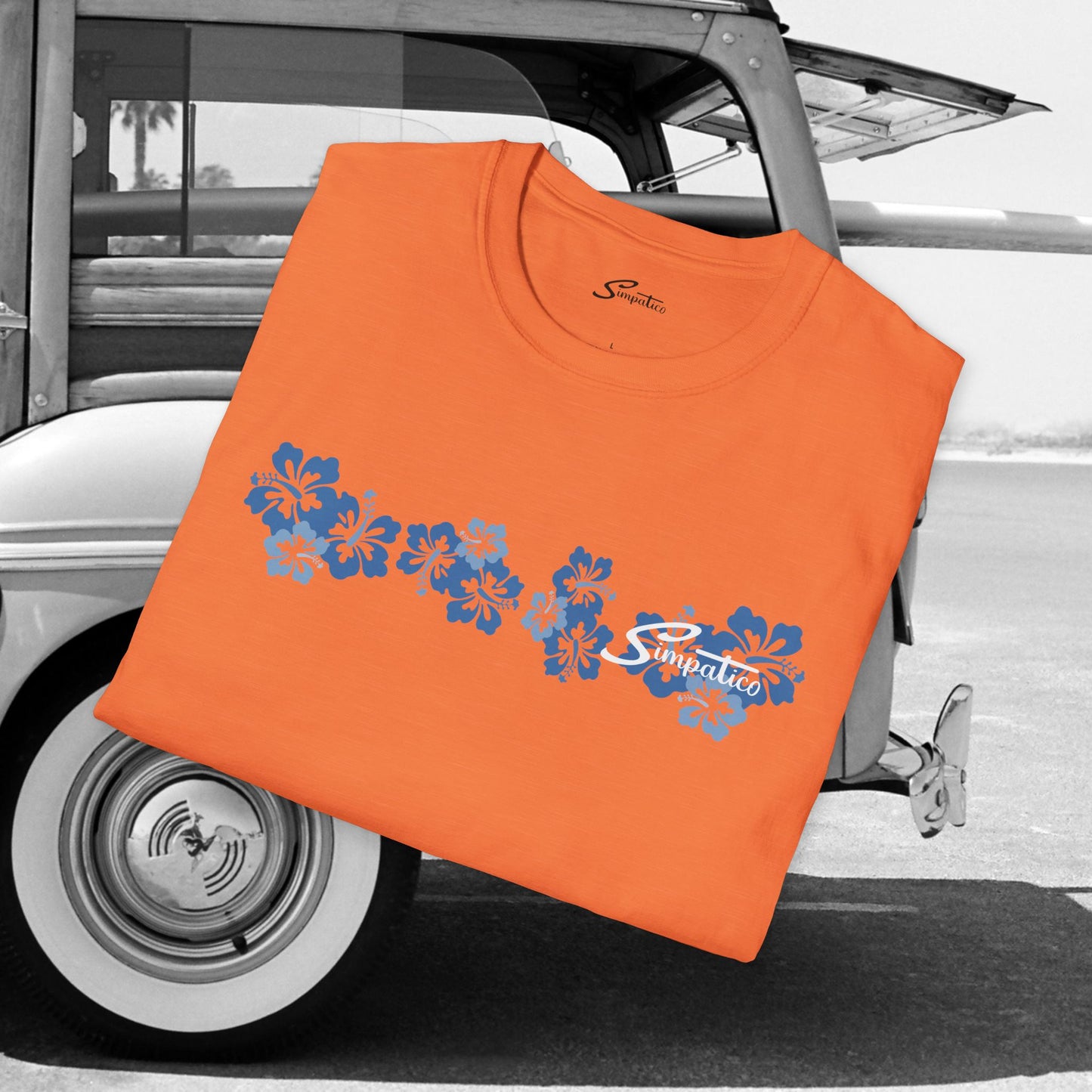 Simpatico Lei Stripe - T-Shirt