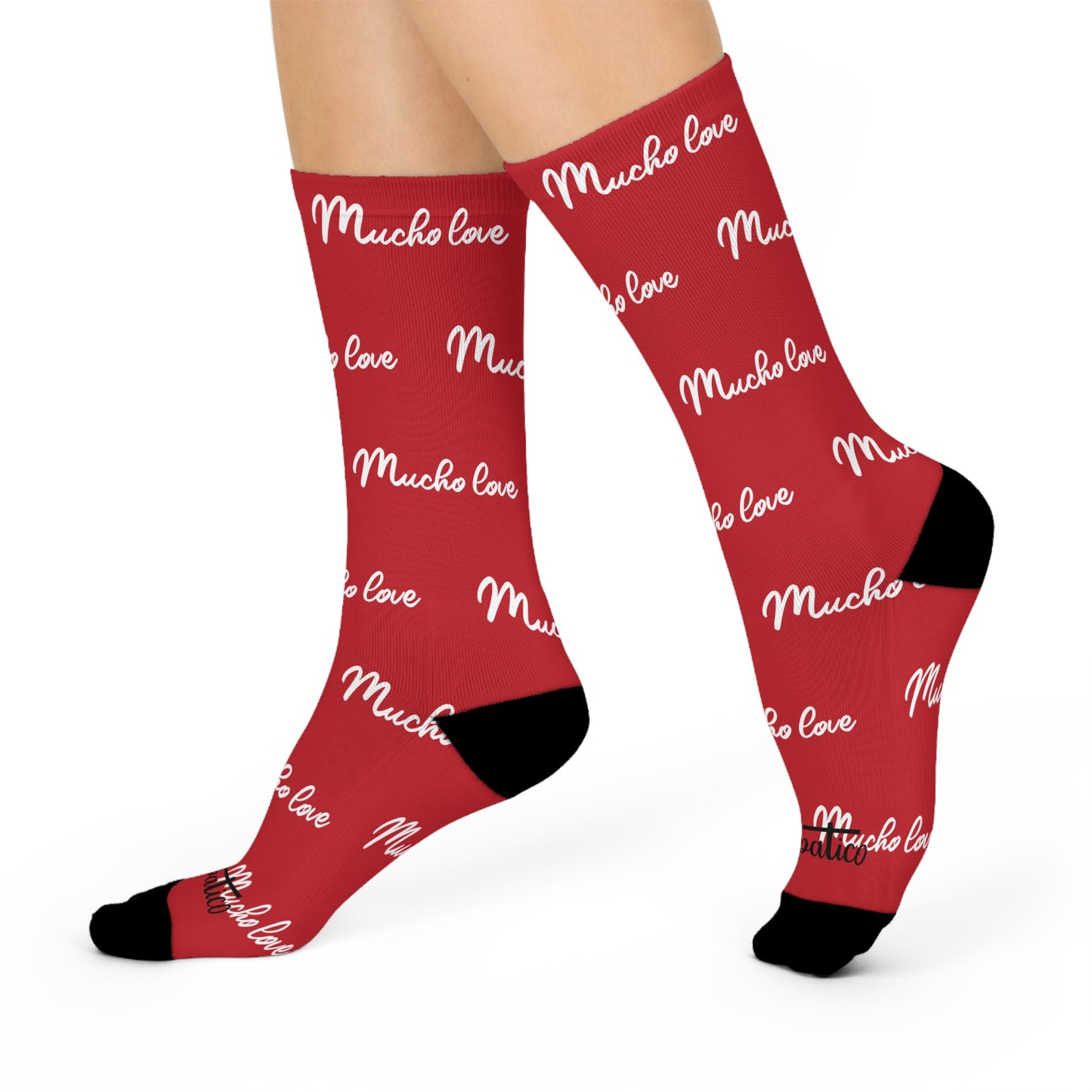 Mucho love -  Cushioned Crew Socks