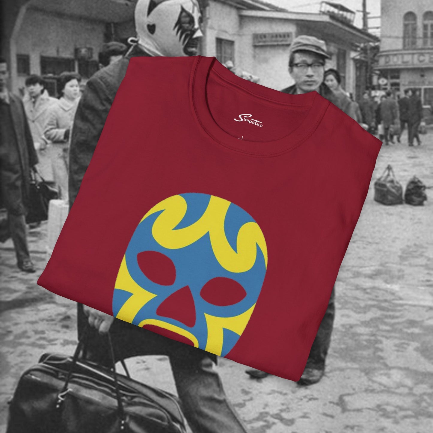 Luchador Azul – T-Shirt