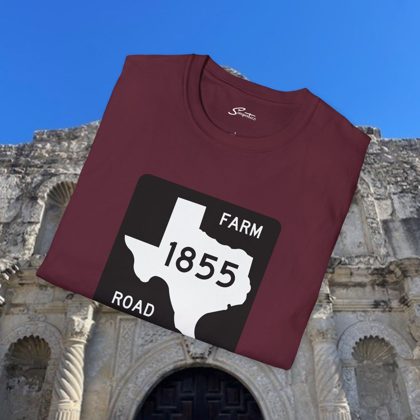Texas FM Road 1855 - T-Shirt