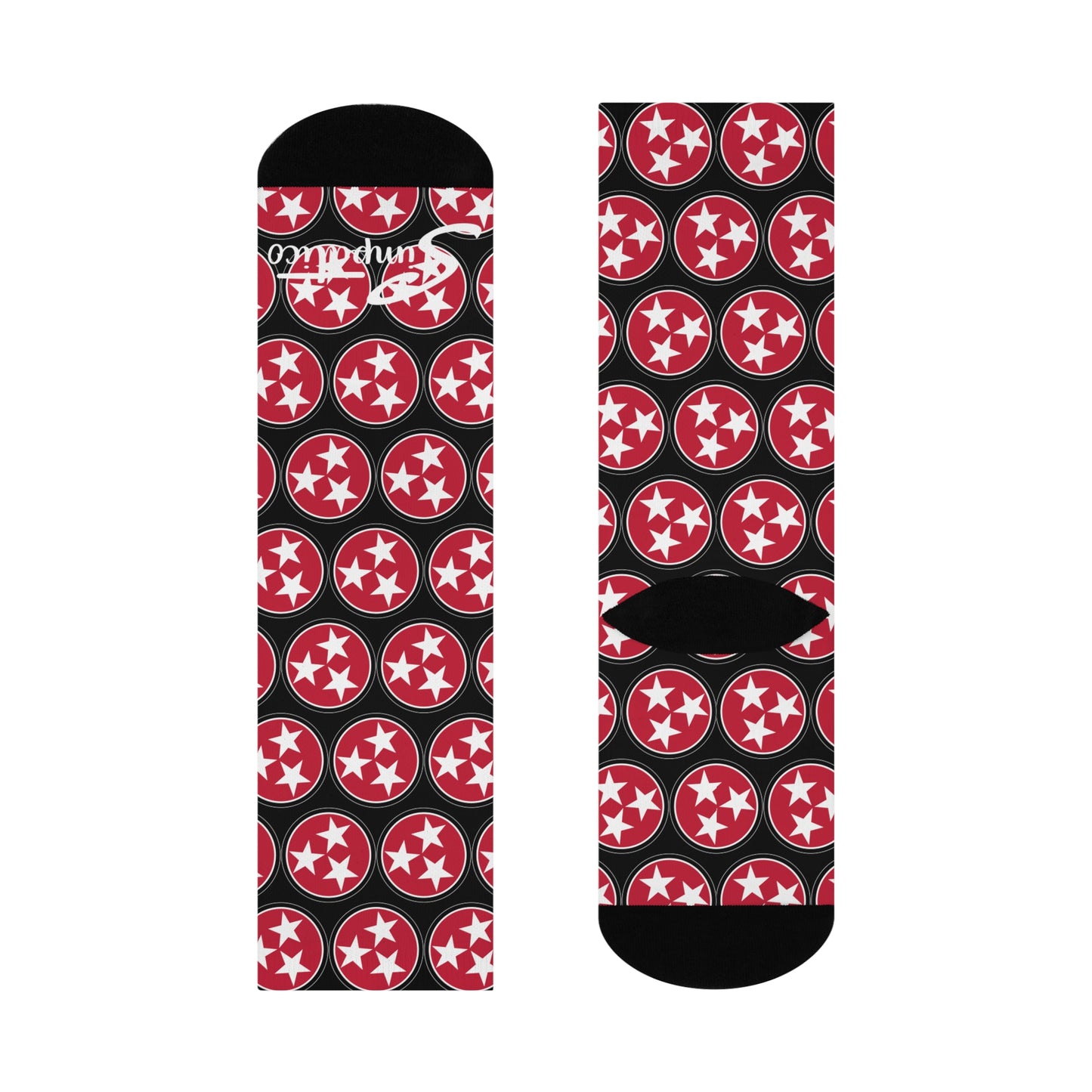 Clarksville Tennessee - Cushioned Crew Socks