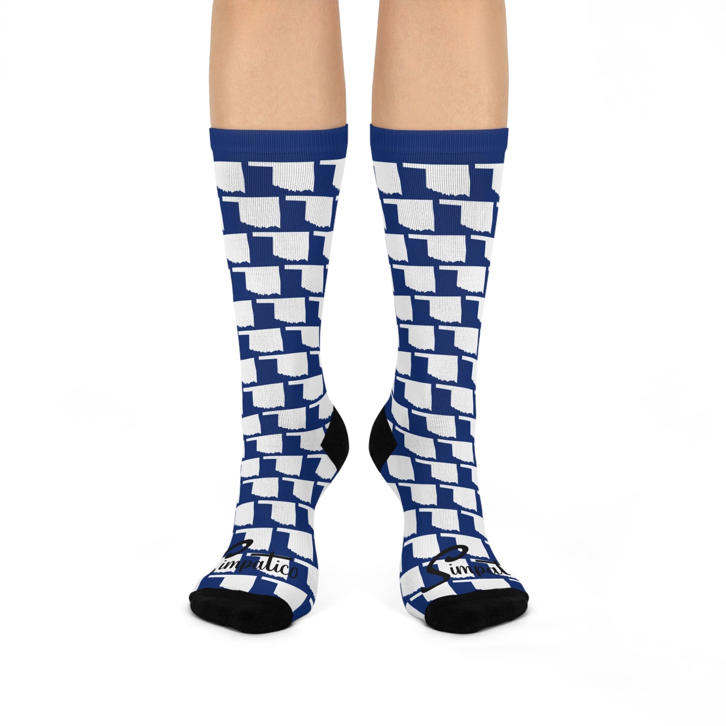 Tulsa Oklahoma - Cushioned Crew Socks