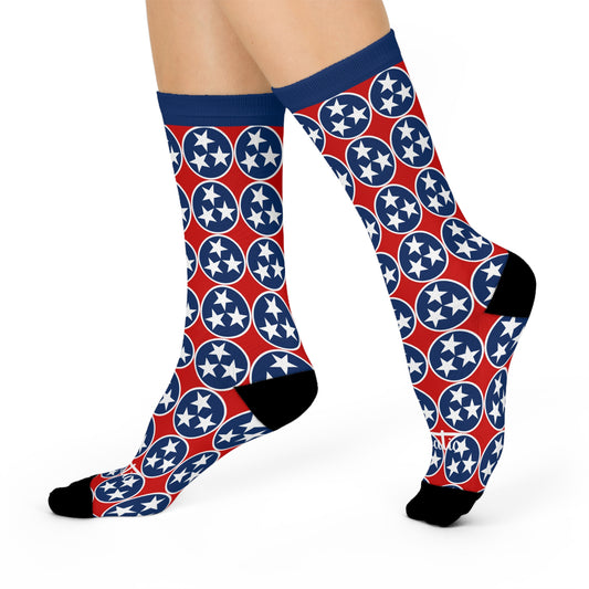 Smokey Mountain Volunteer - Cushioned Crew Socks