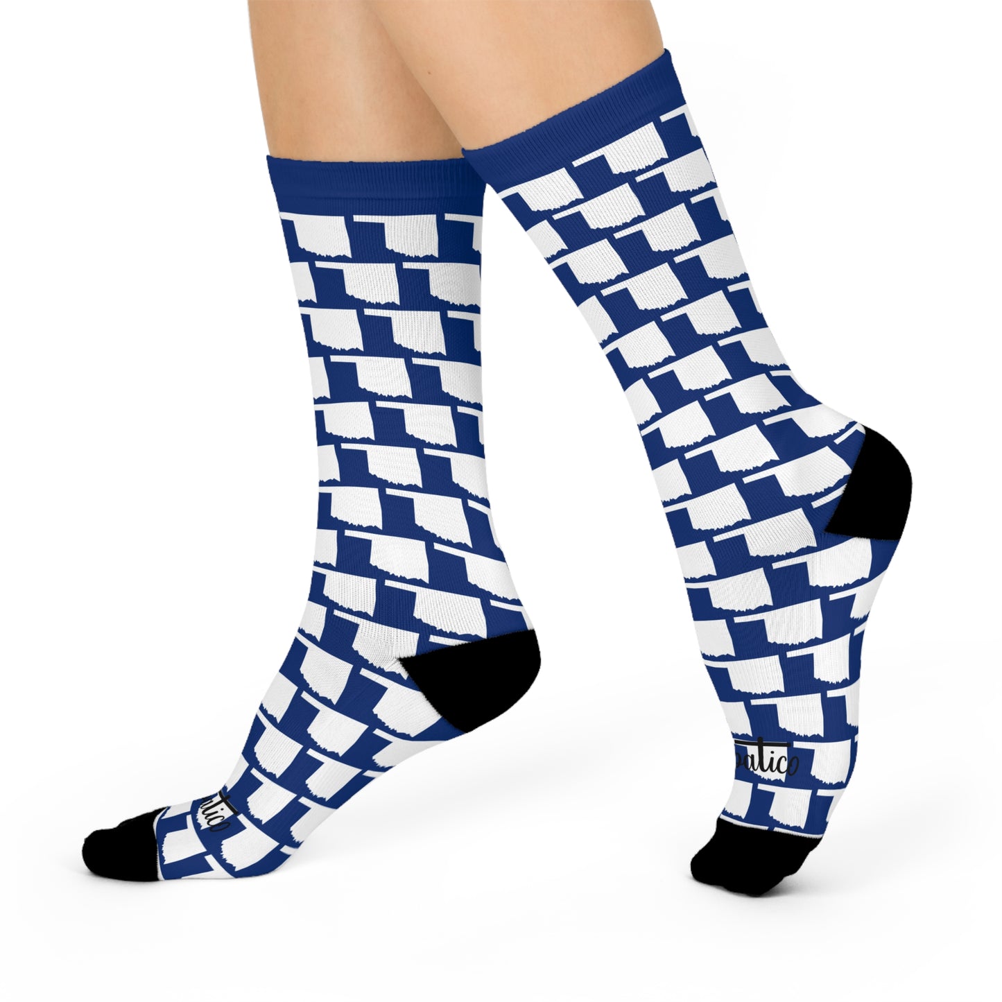 Tulsa Oklahoma - Cushioned Crew Socks