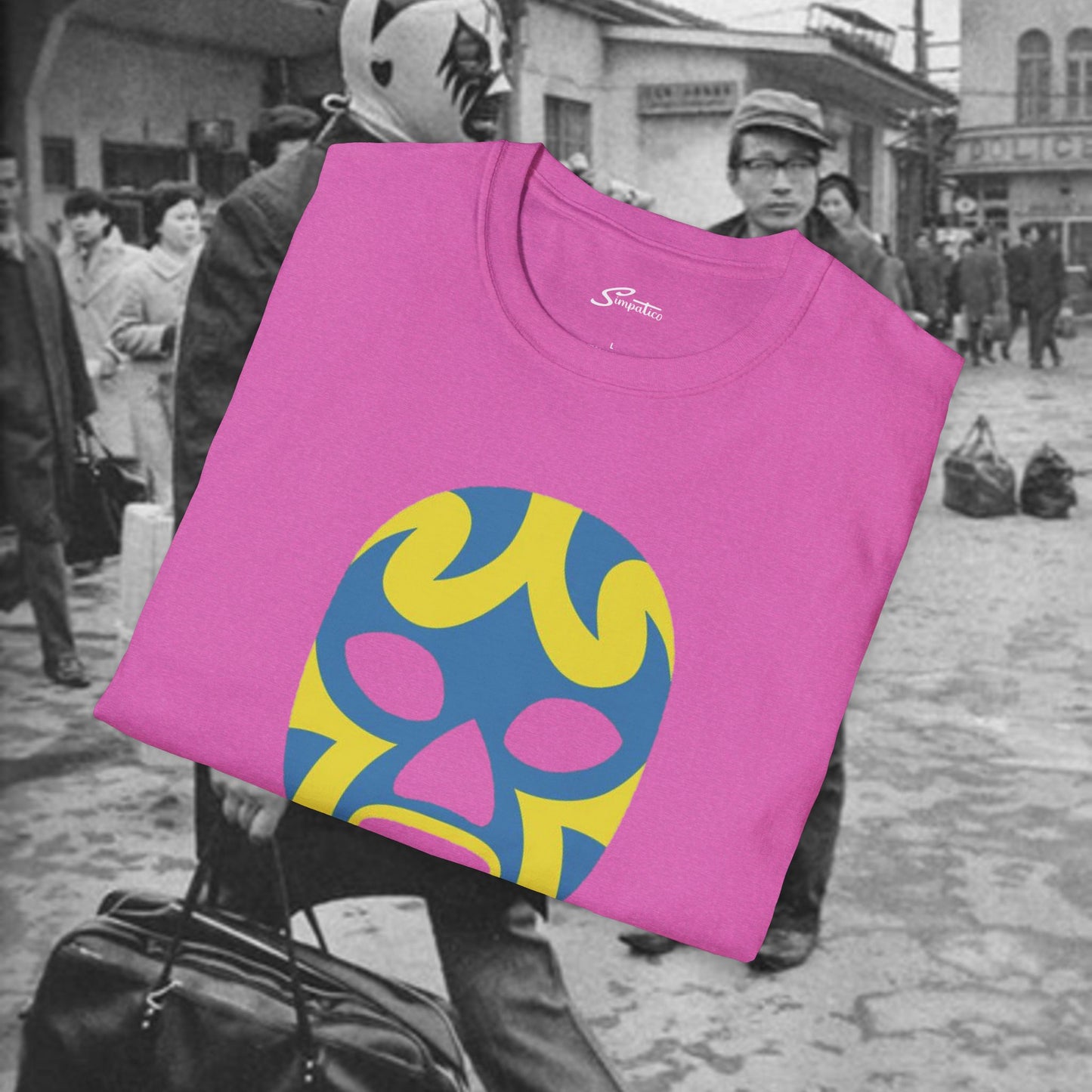 Luchador Azul – T-Shirt