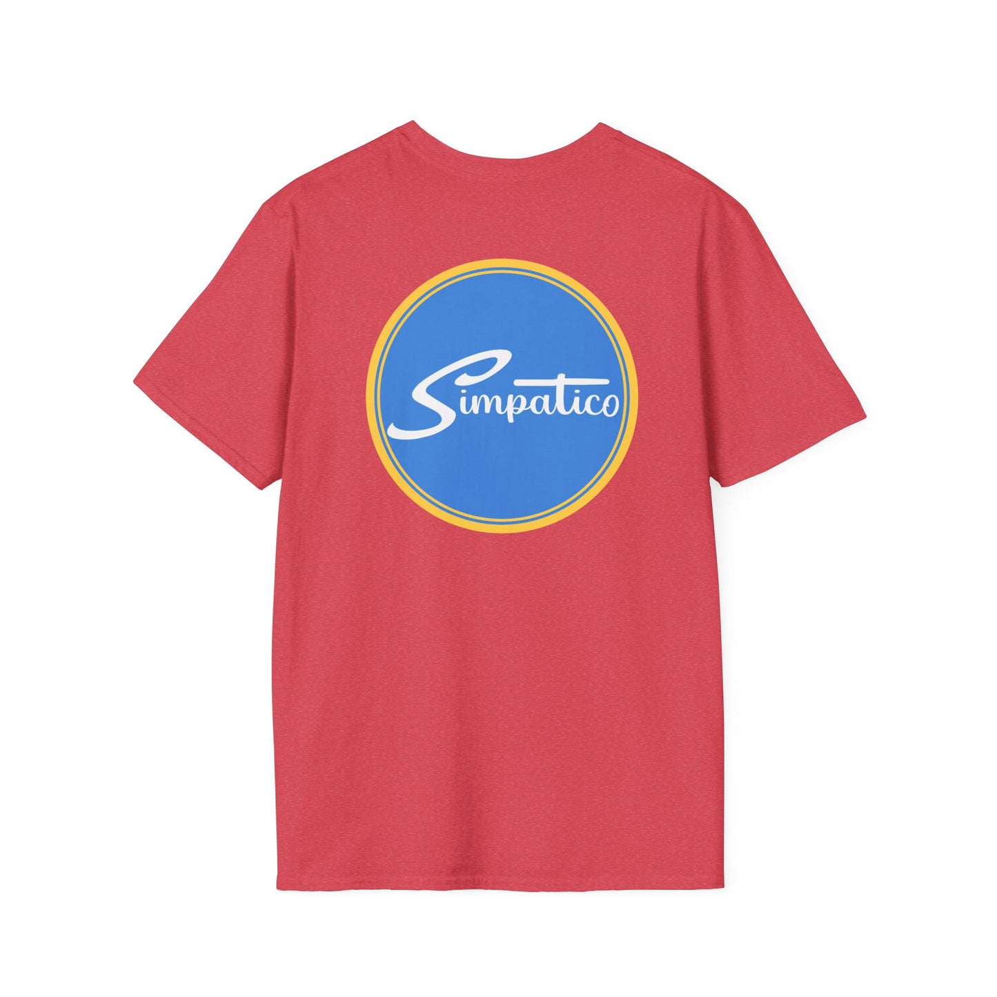 Simpatico High St Gold n Blue Stripe - T-Shirt