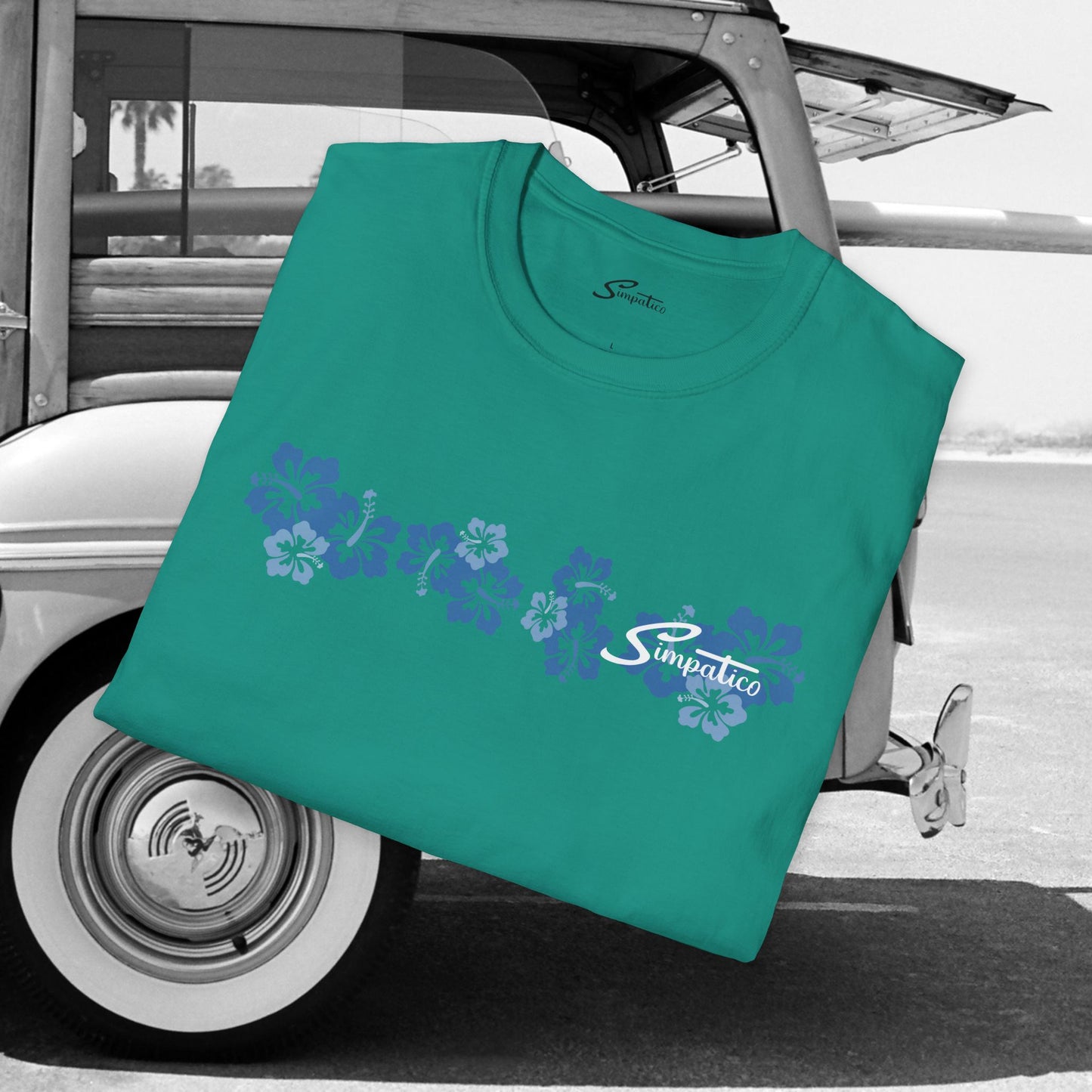 Simpatico Lei Stripe - T-Shirt