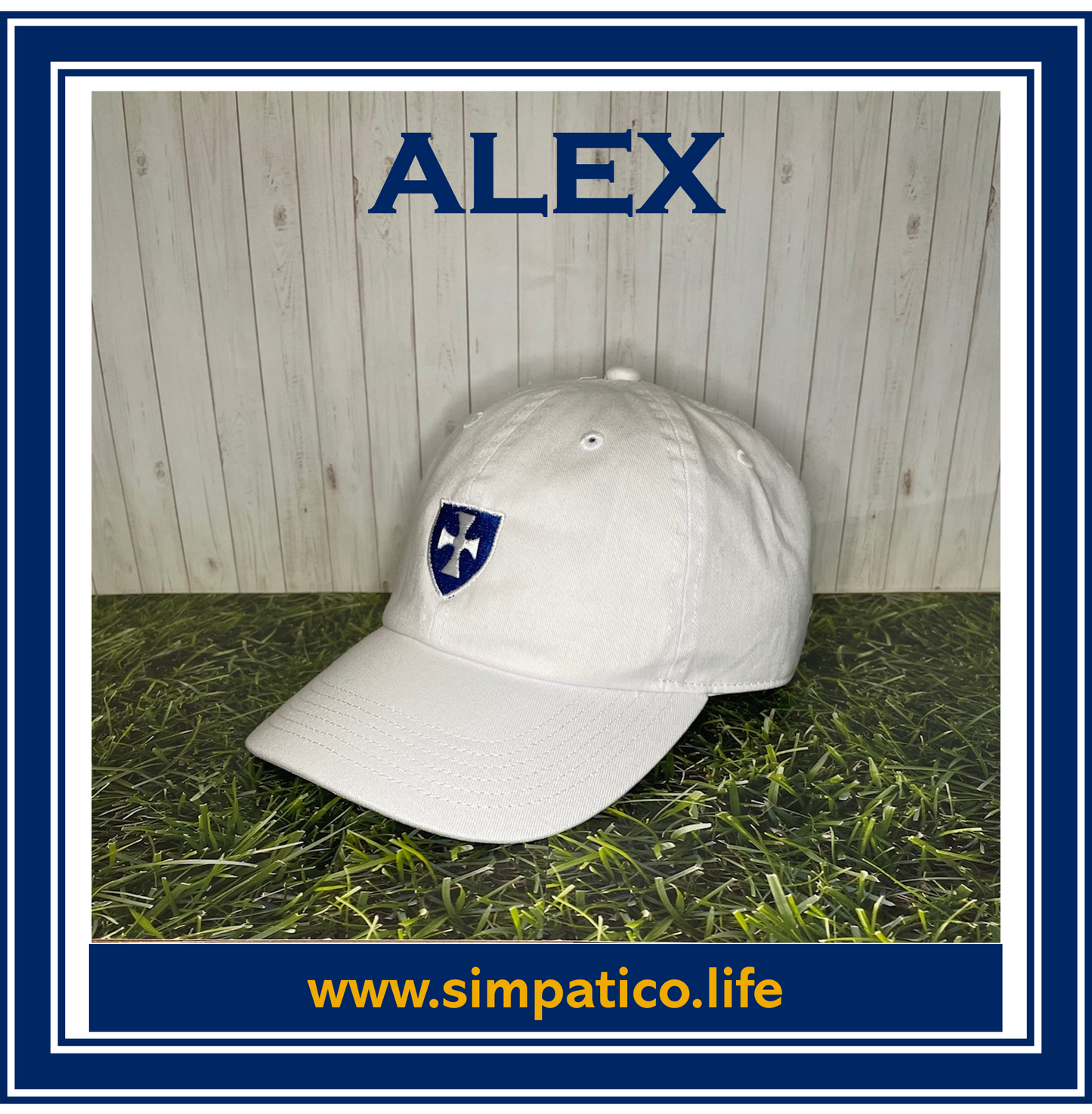The Alex- Unconstructed Hat White