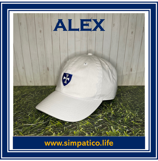 The Alex- Unconstructed Hat White