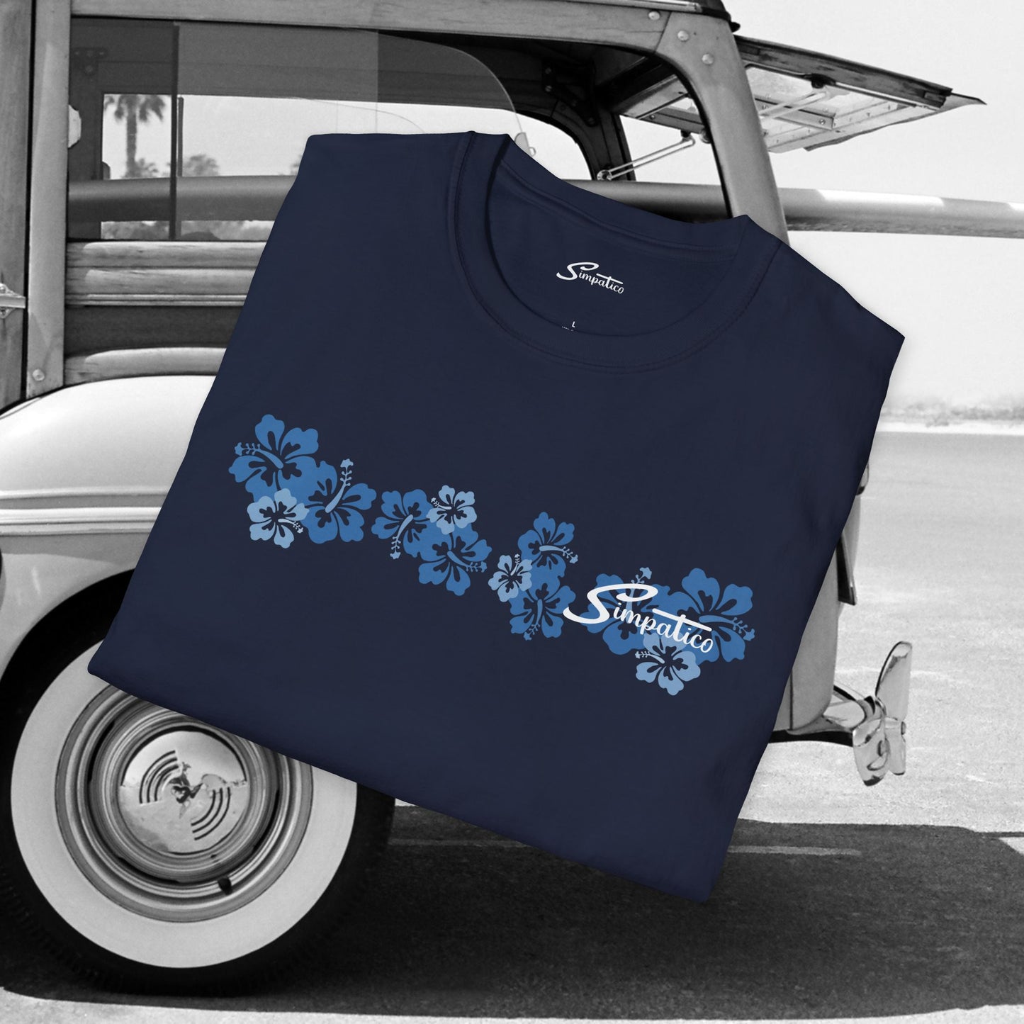 Simpatico Lei Stripe - T-Shirt