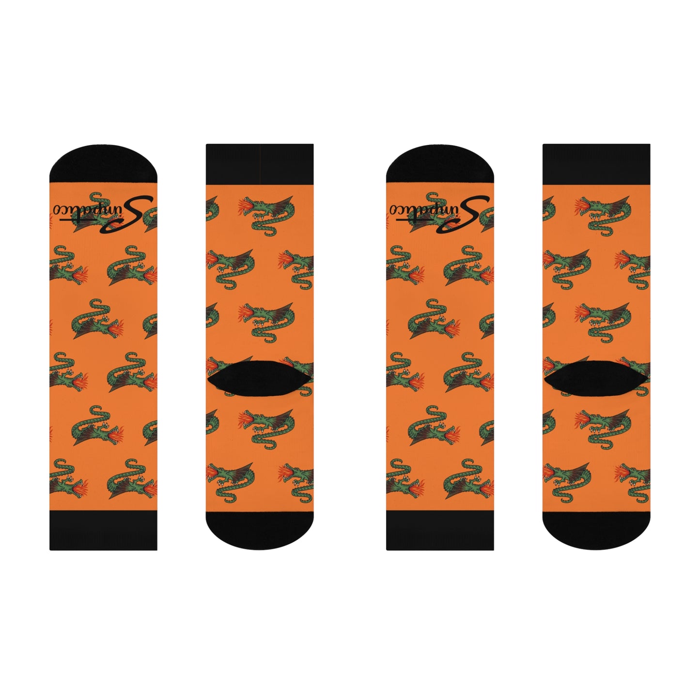 Dragon - Cushioned Crew Socks