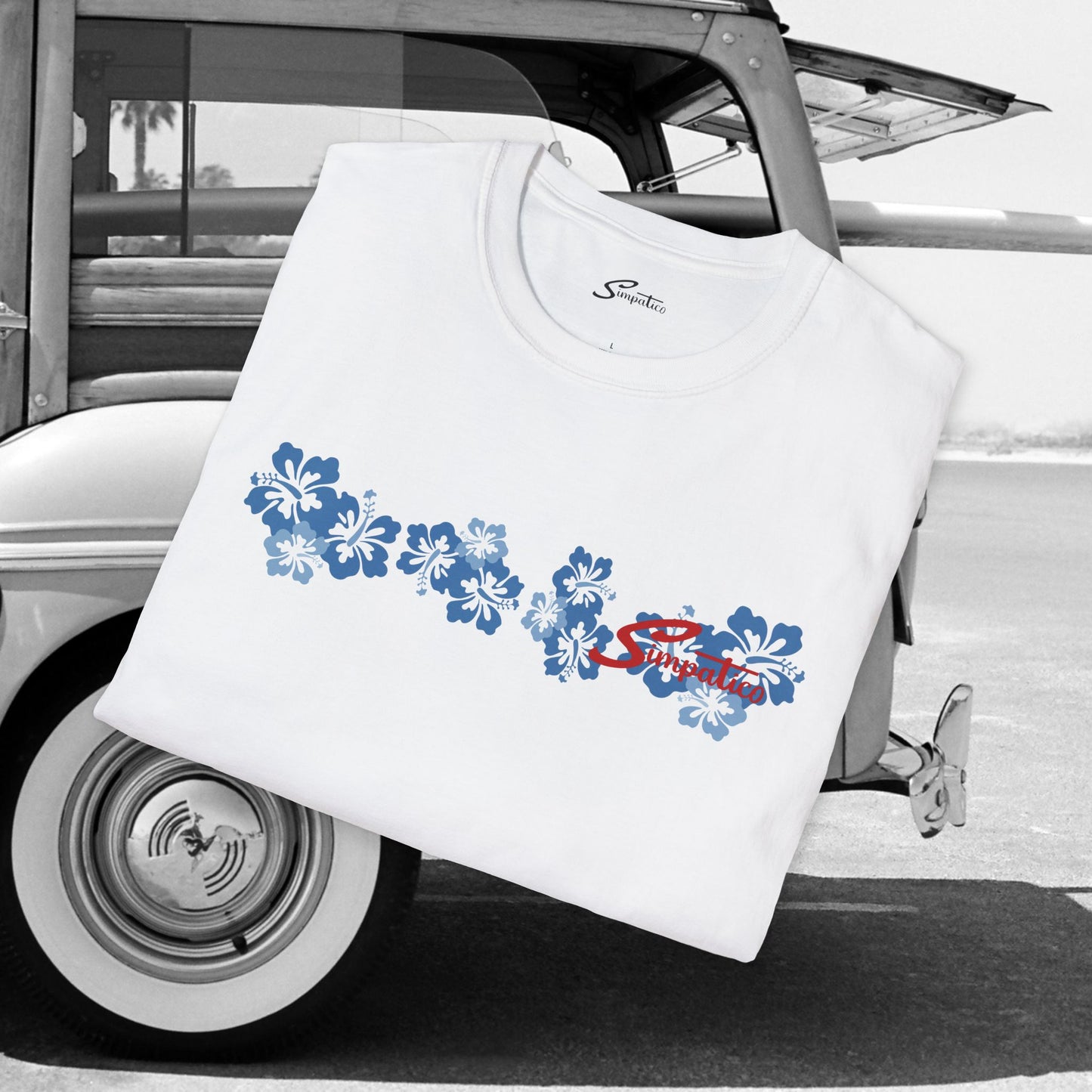 Simpatico Lei Stripe - T-Shirt