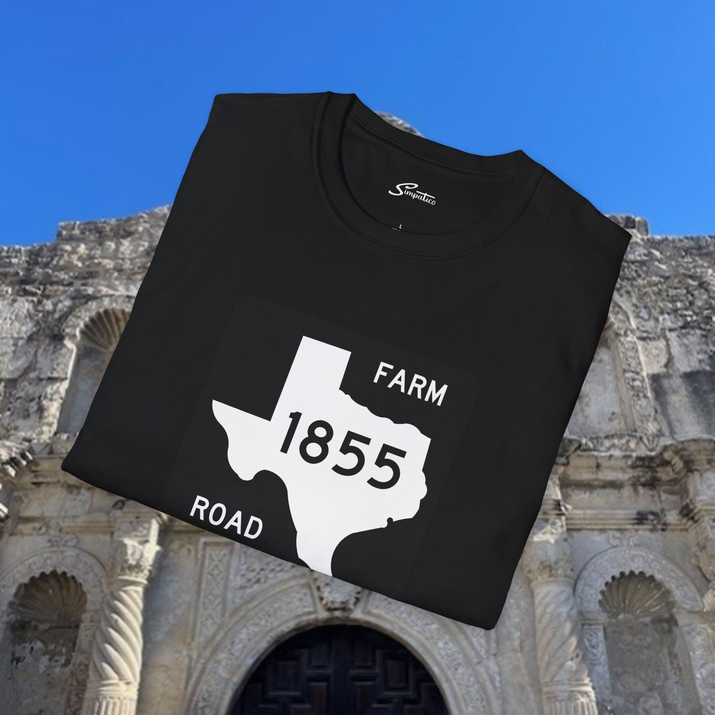 Texas FM Road 1855 - T-Shirt