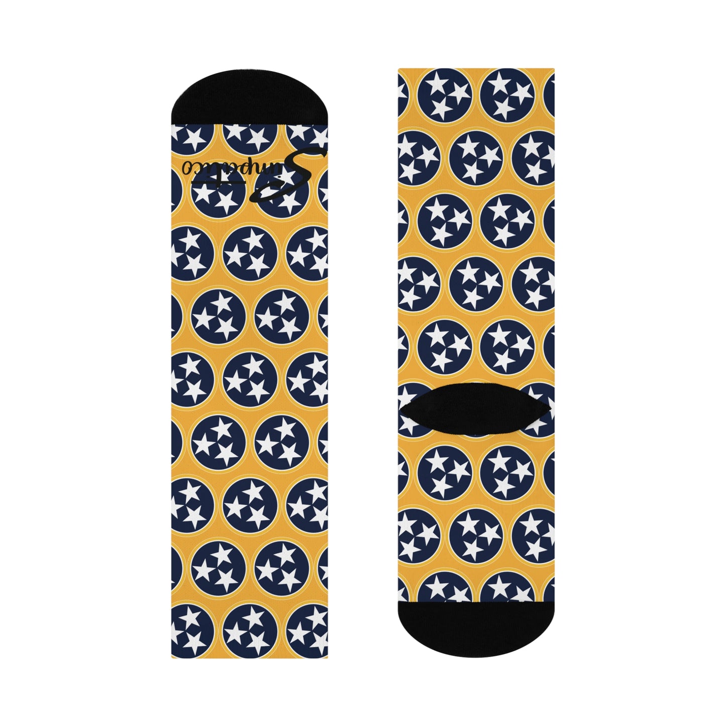 Chattanooga, Tennessee Volunteer - Cushioned Crew Socks