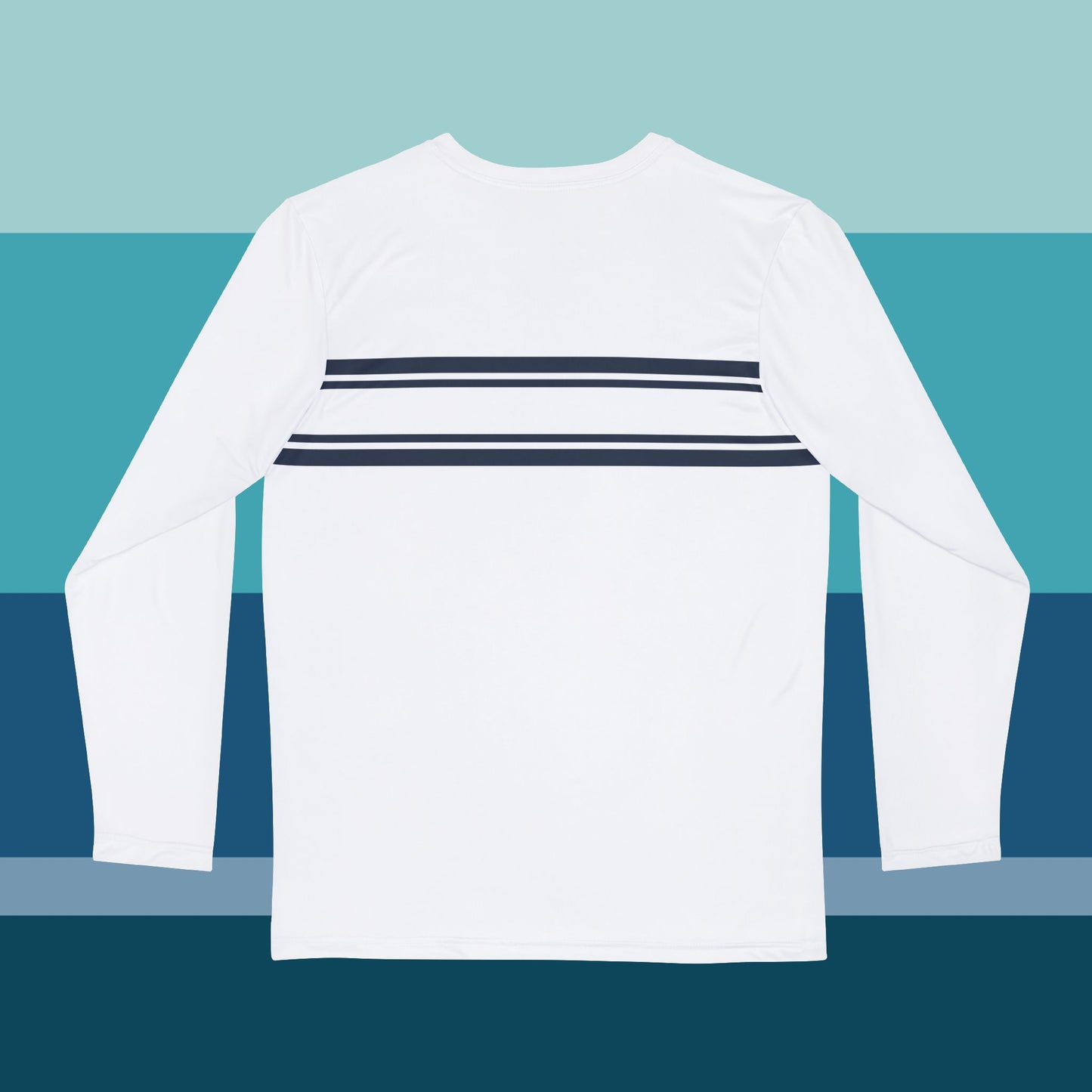 Sigma Chi Beach - ΣΧ White Long Sleeve Sun/Swim Shirt