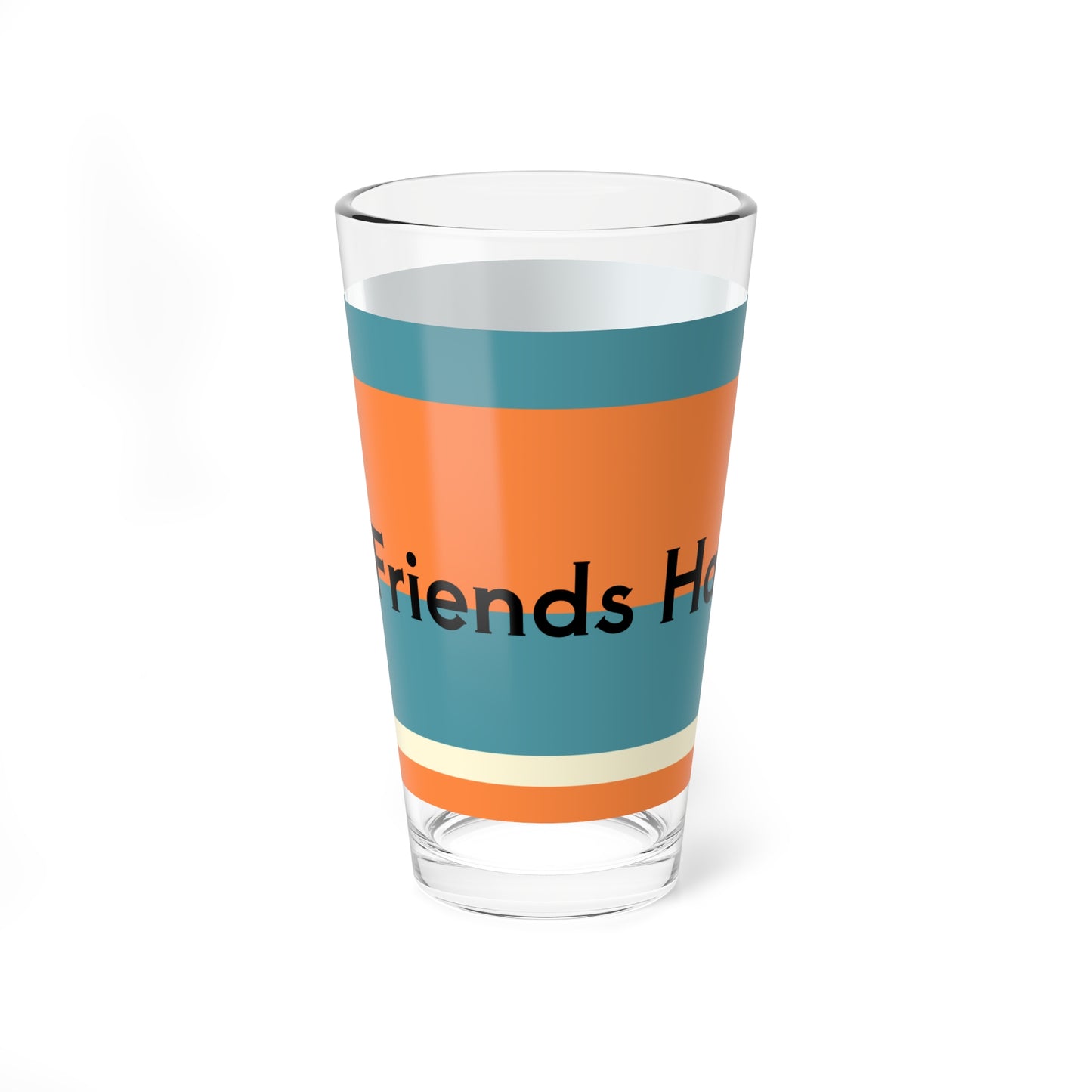Friends Happiness Life – Simpatico Mixing Glass, 16oz