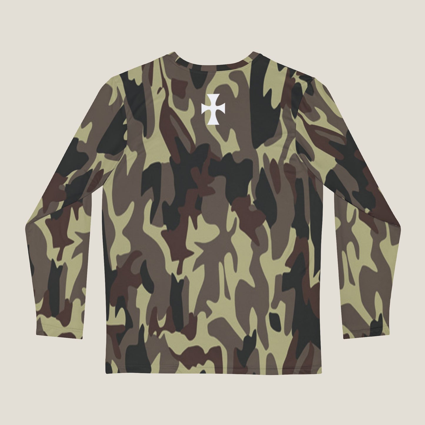 "The Guvnor" Camouflage Sigma Chi Letters Long Sleeve Active T-Shirt
