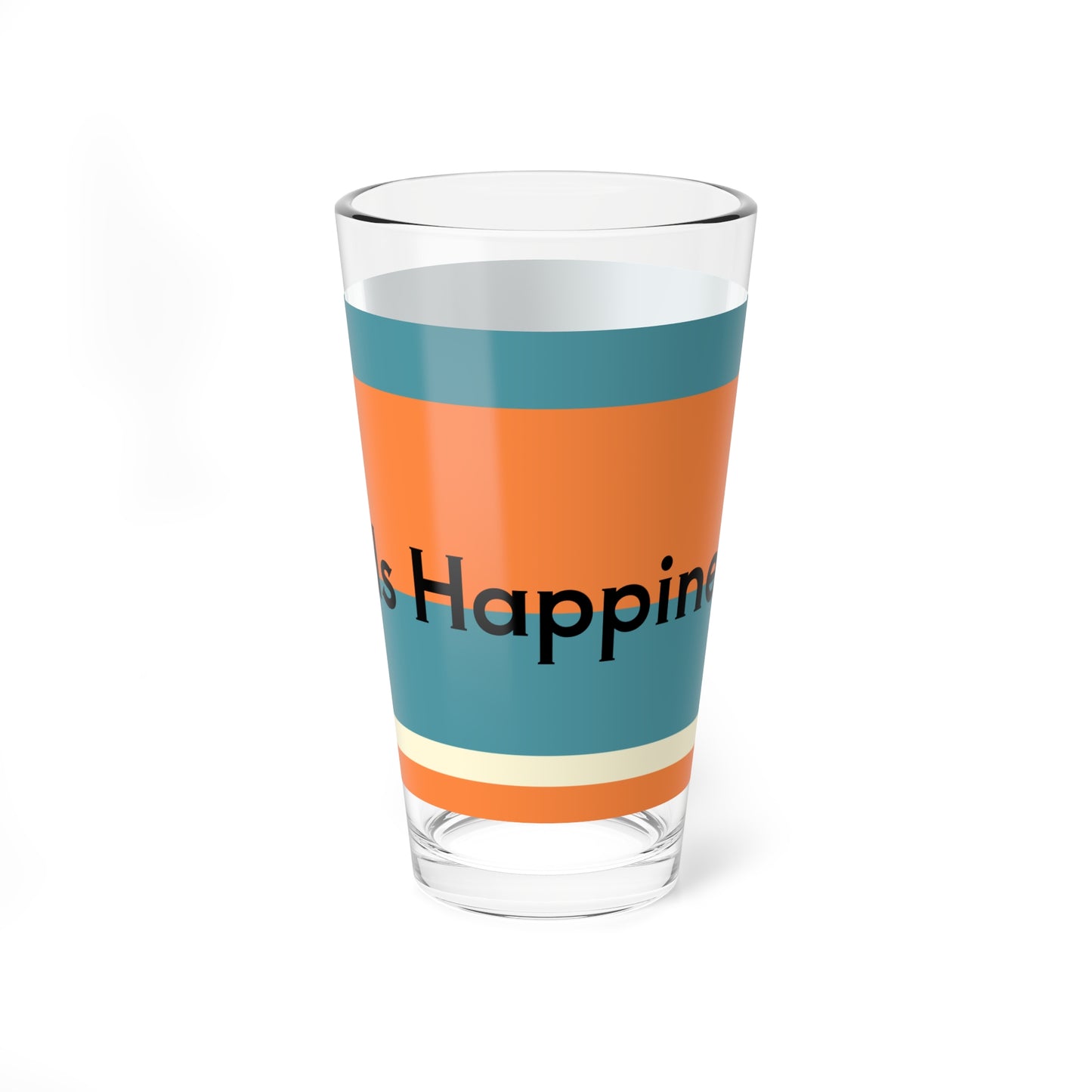 Friends Happiness Life – Simpatico Mixing Glass, 16oz