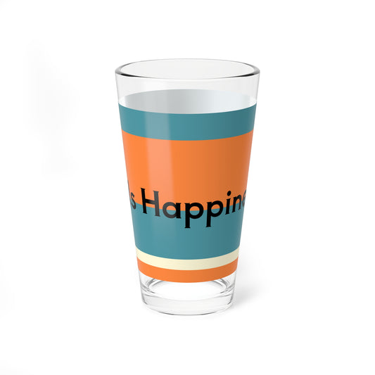 Friends Happiness Life – Simpatico Mixing Glass, 16oz