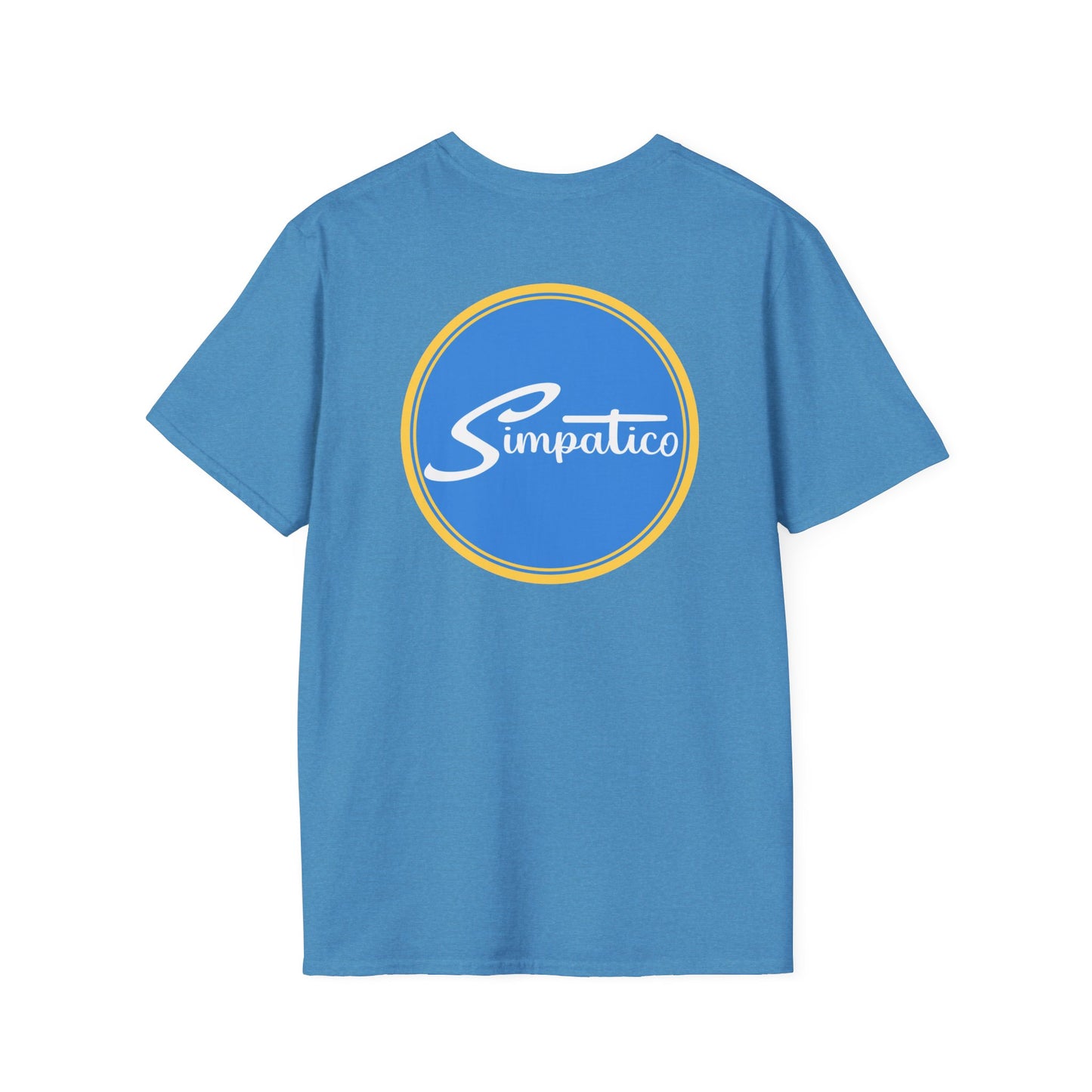 Simpatico High St Gold n Blue Stripe - T-Shirt