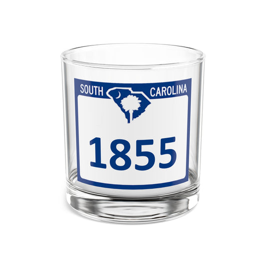 SC State Highway 1855 - 10 oz Rock Glass
